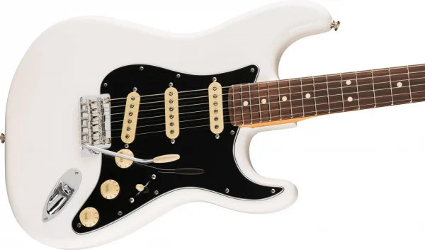 Fender Player II Stratocaster® Electric Guitar, Rosewood Fingerboard - Polar White - Image 4