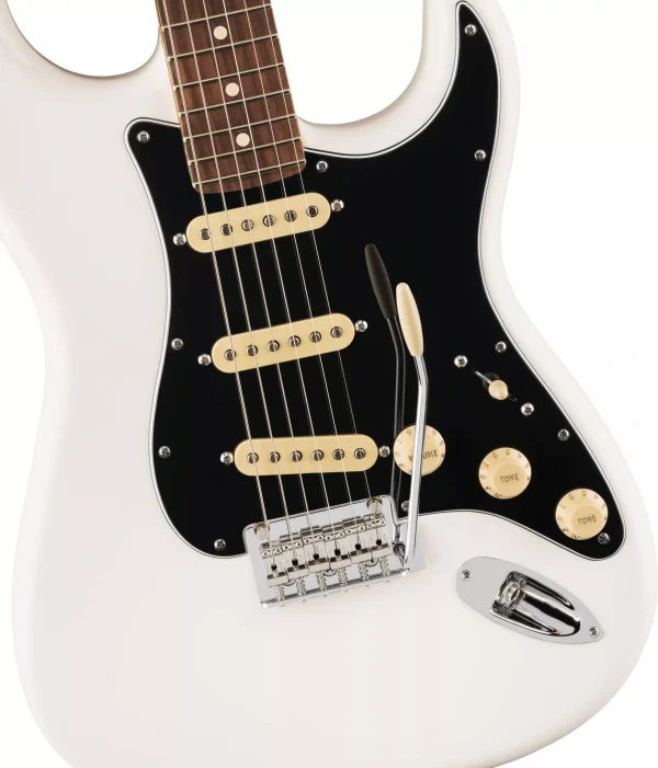 Fender Player II Stratocaster® Electric Guitar, Rosewood Fingerboard - Polar White - Image 3