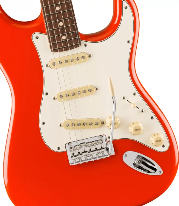 Fender Player II Stratocaster® Electric Guitar, Rosewood Fingerboard - Coral Red - Image 3