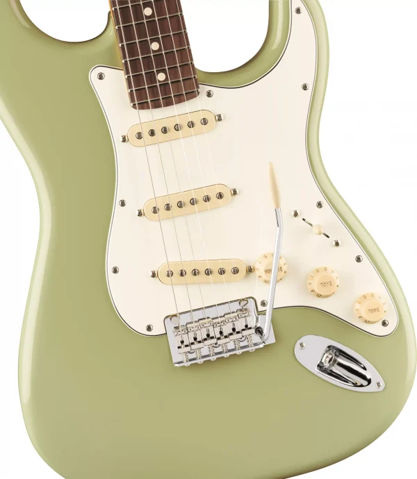 Fender Player II Stratocaster® Electric Guitar, Rosewood Fingerboard - Birch Green - Image 3