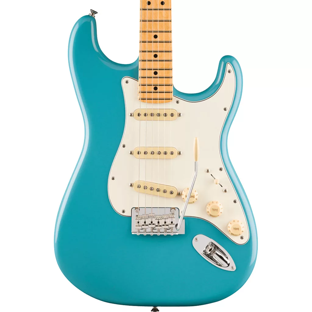 Fender Player II Stratocaster® Electric Guitar, Maple Fingerboard - Aquatone Blue