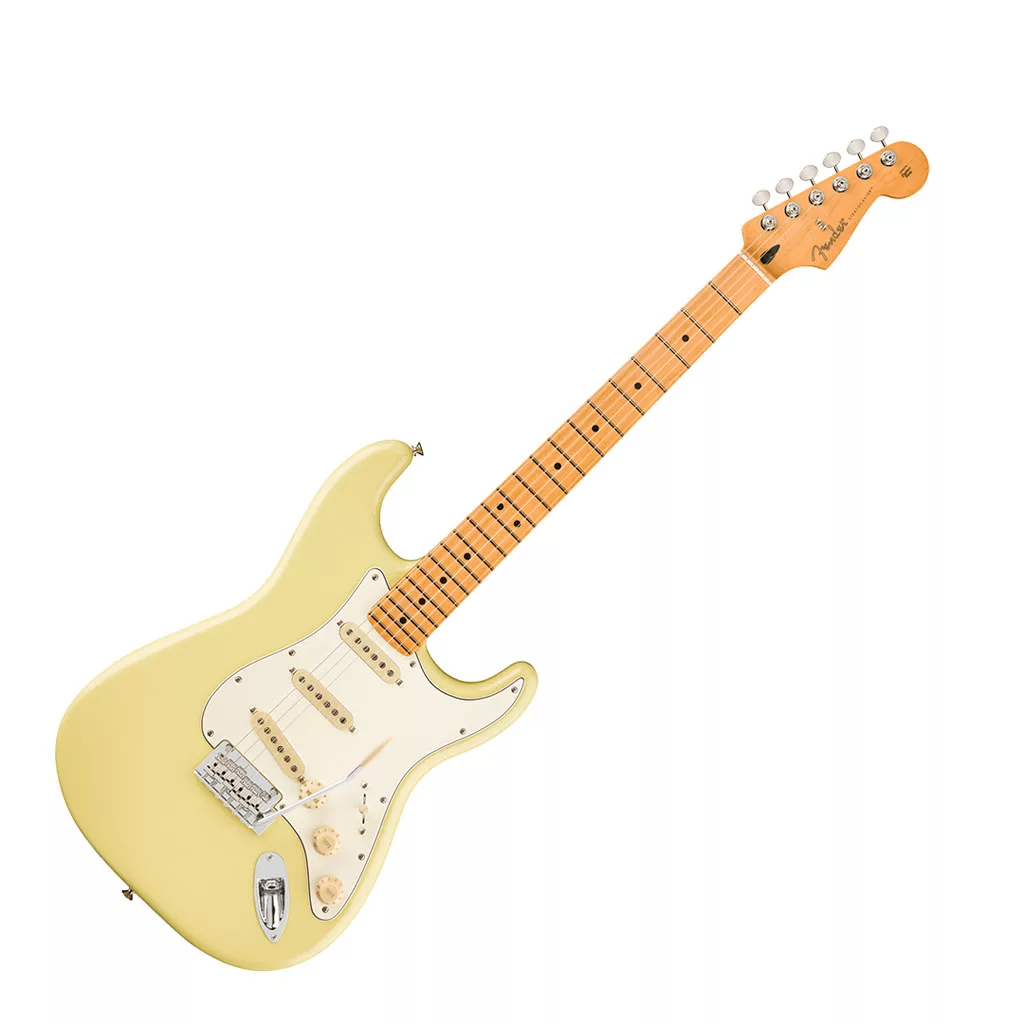 Fender Player II Stratocaster® Electric Guitar, Maple Fingerboard - Hialeah Yellow - Image 2