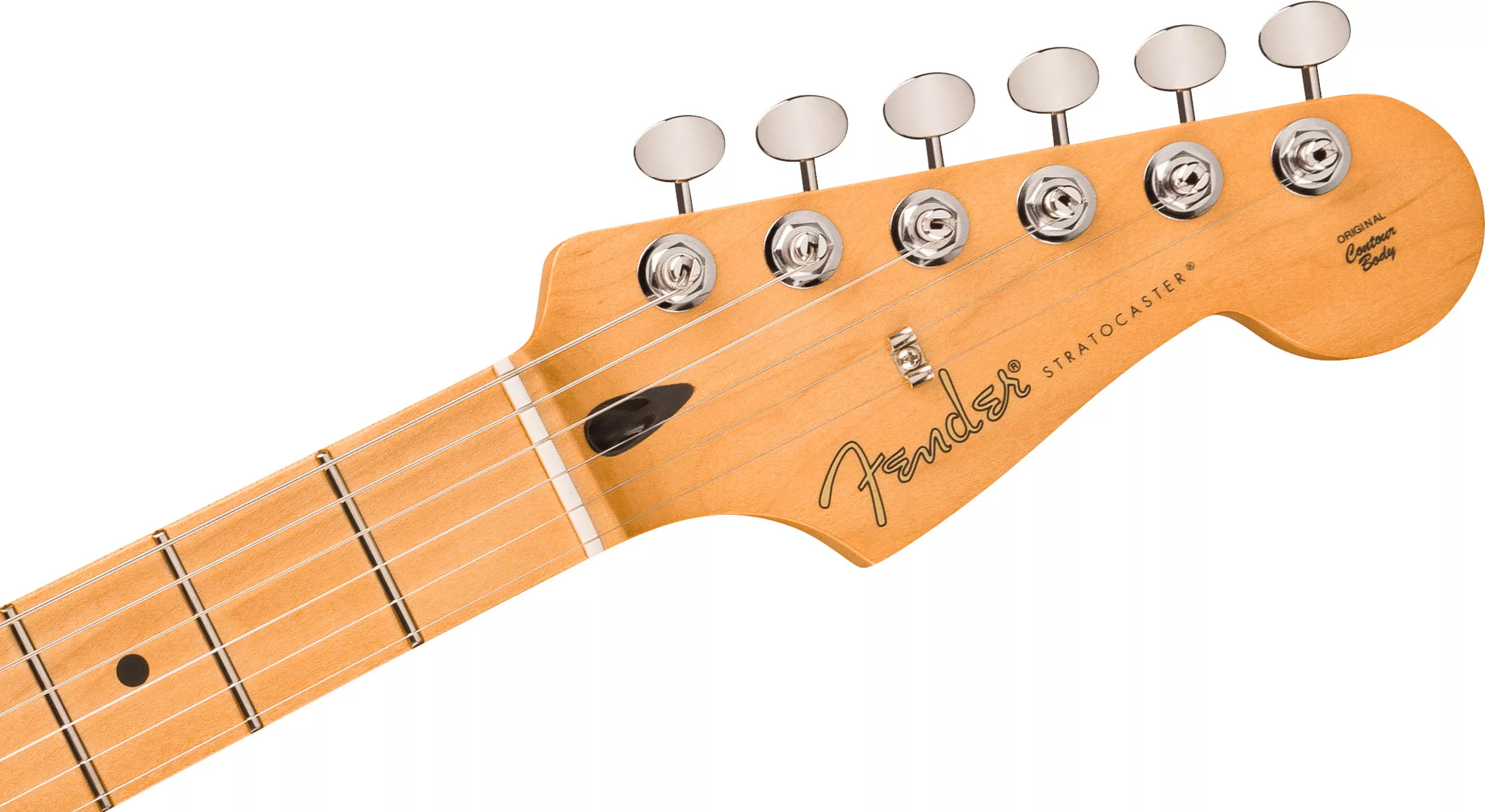 Fender Player II Stratocaster® Electric Guitar, Maple Fingerboard - Hialeah Yellow - Image 5