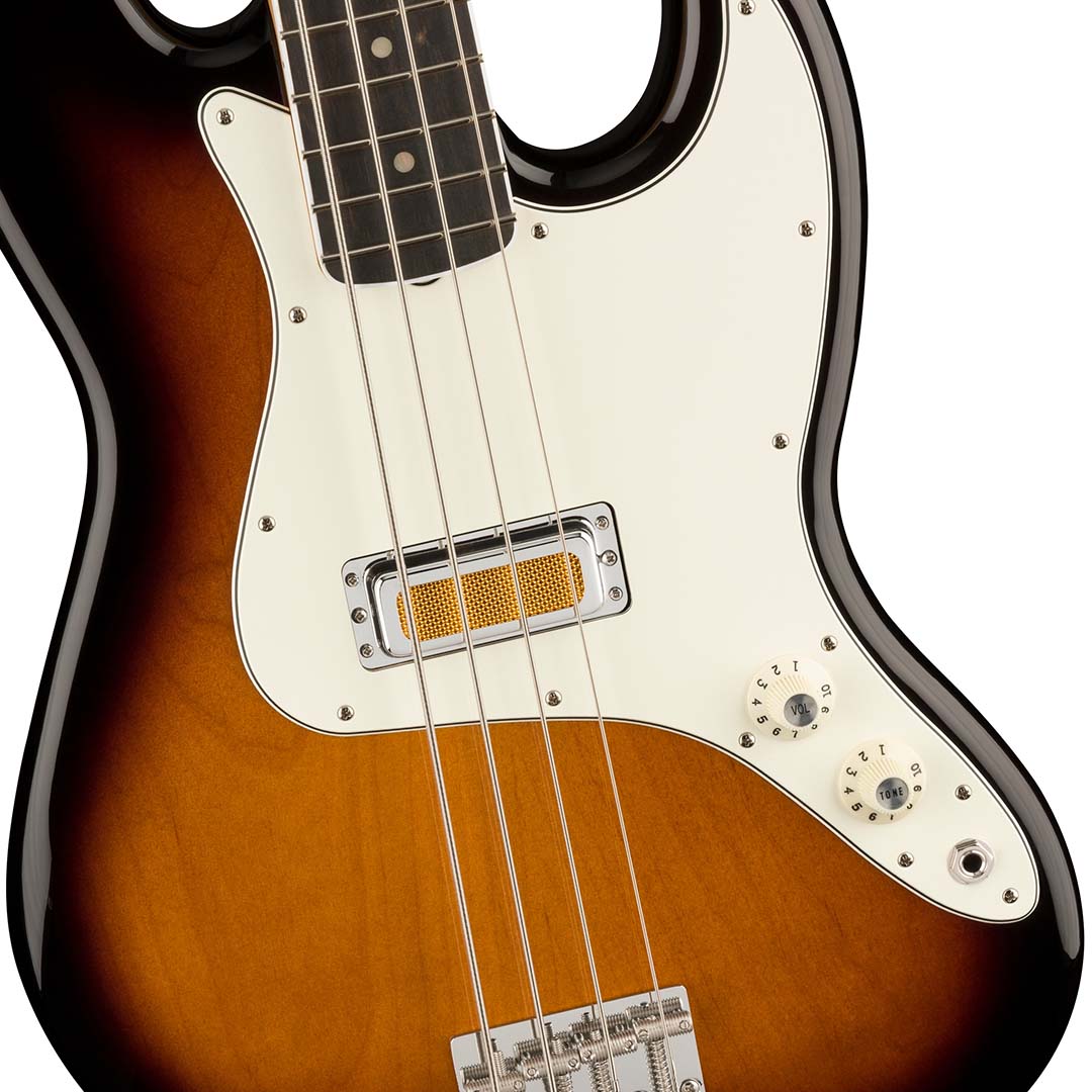 Gold Foil Jazz Bass®, Ebony Fingerboard, 2-Color Sunburst - Image 4