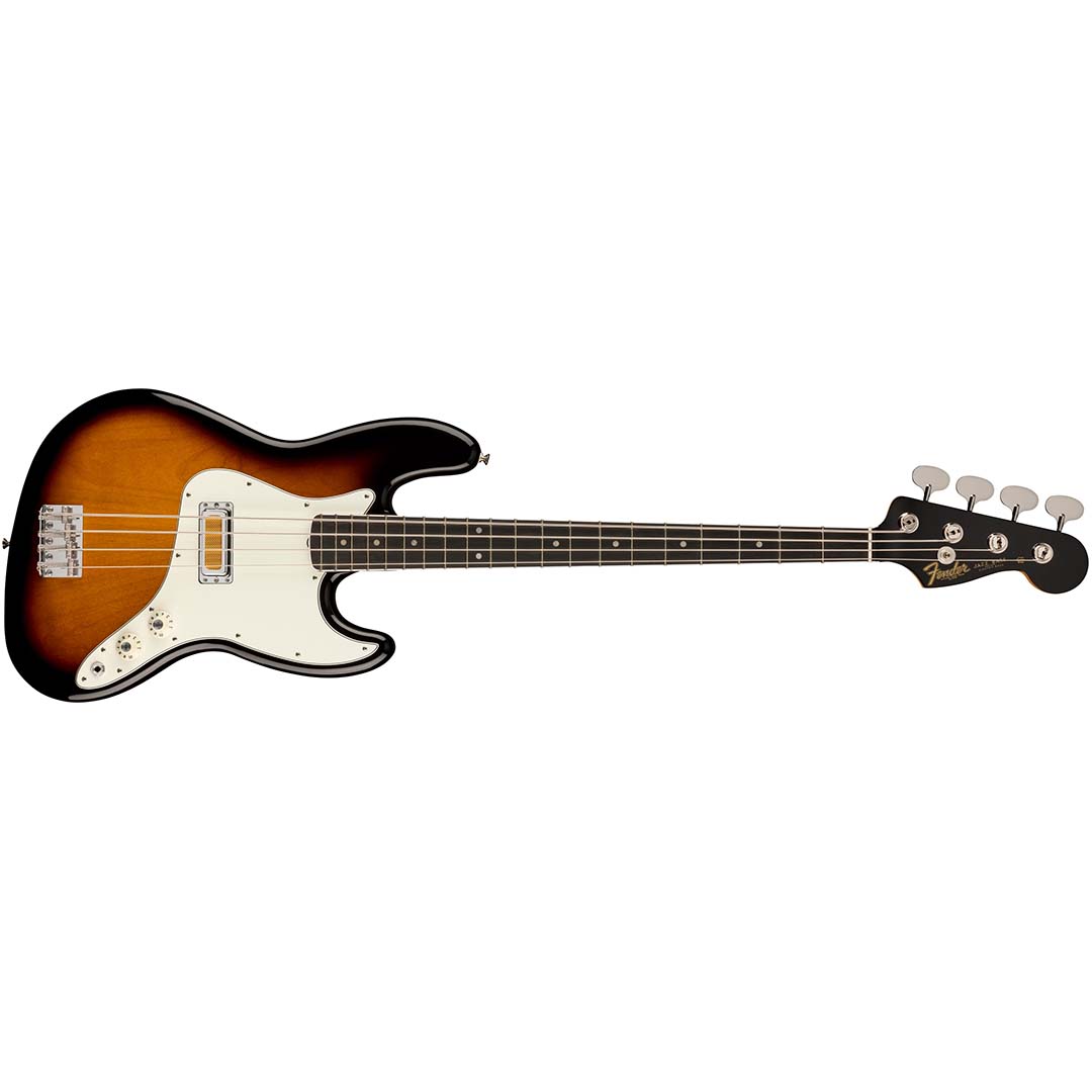 Gold Foil Jazz Bass®, Ebony Fingerboard, 2-Color Sunburst - Image 2