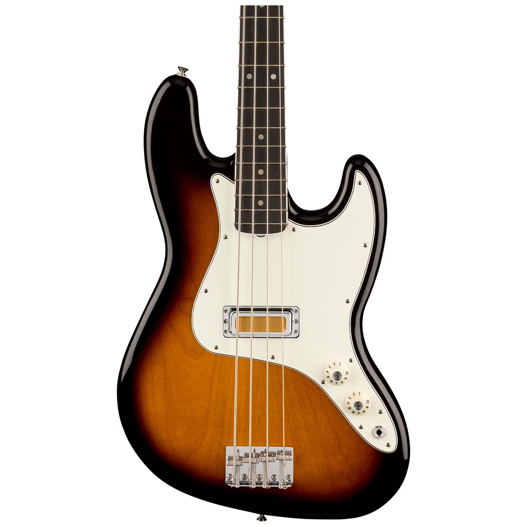 Gold Foil Jazz Bass®, Ebony Fingerboard, 2-Color Sunburst