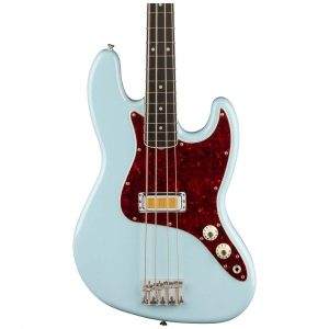Gold Foil Jazz Bass®, Ebony Fingerboard, Sonic Blue