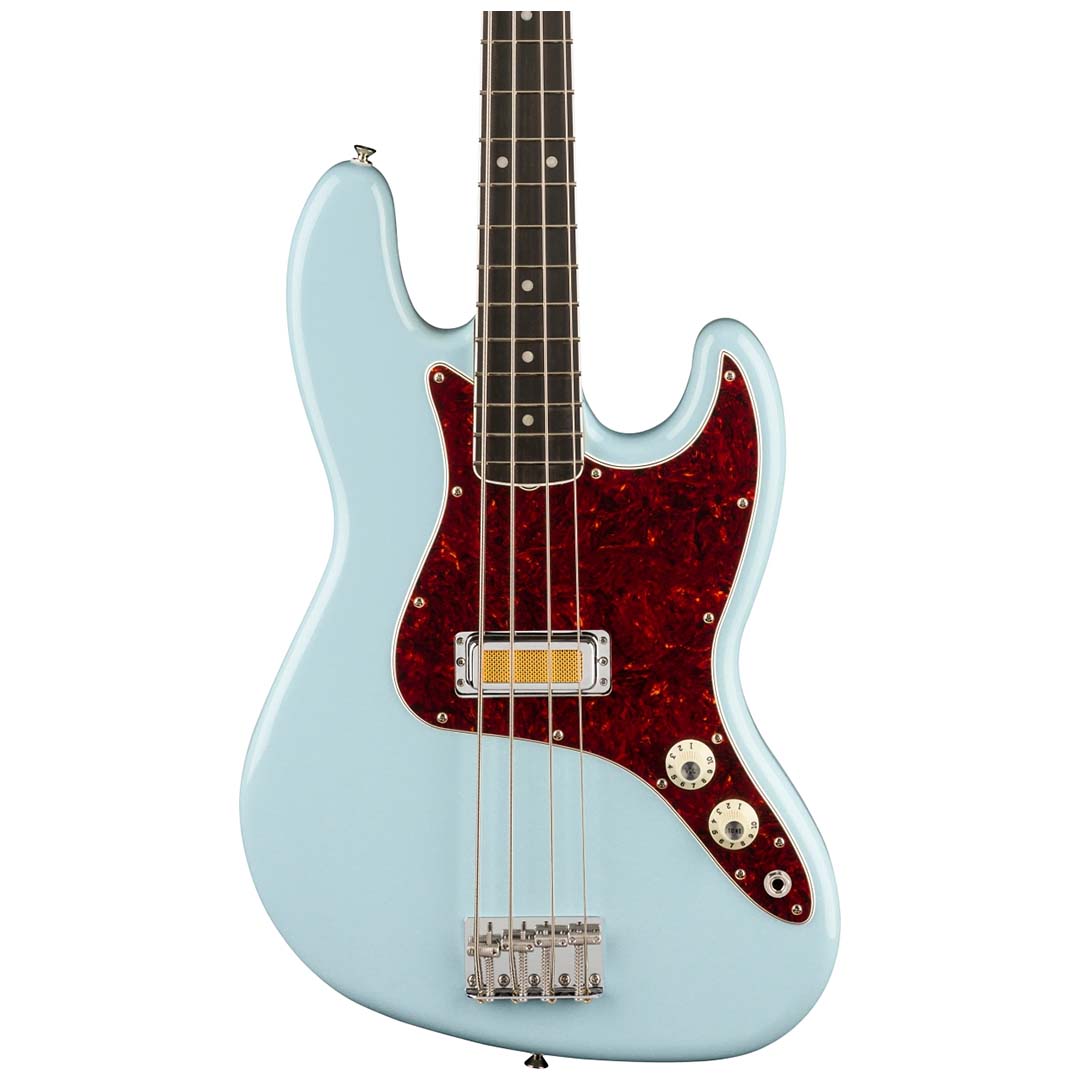 Gold Foil Jazz Bass®, Ebony Fingerboard, Sonic Blue