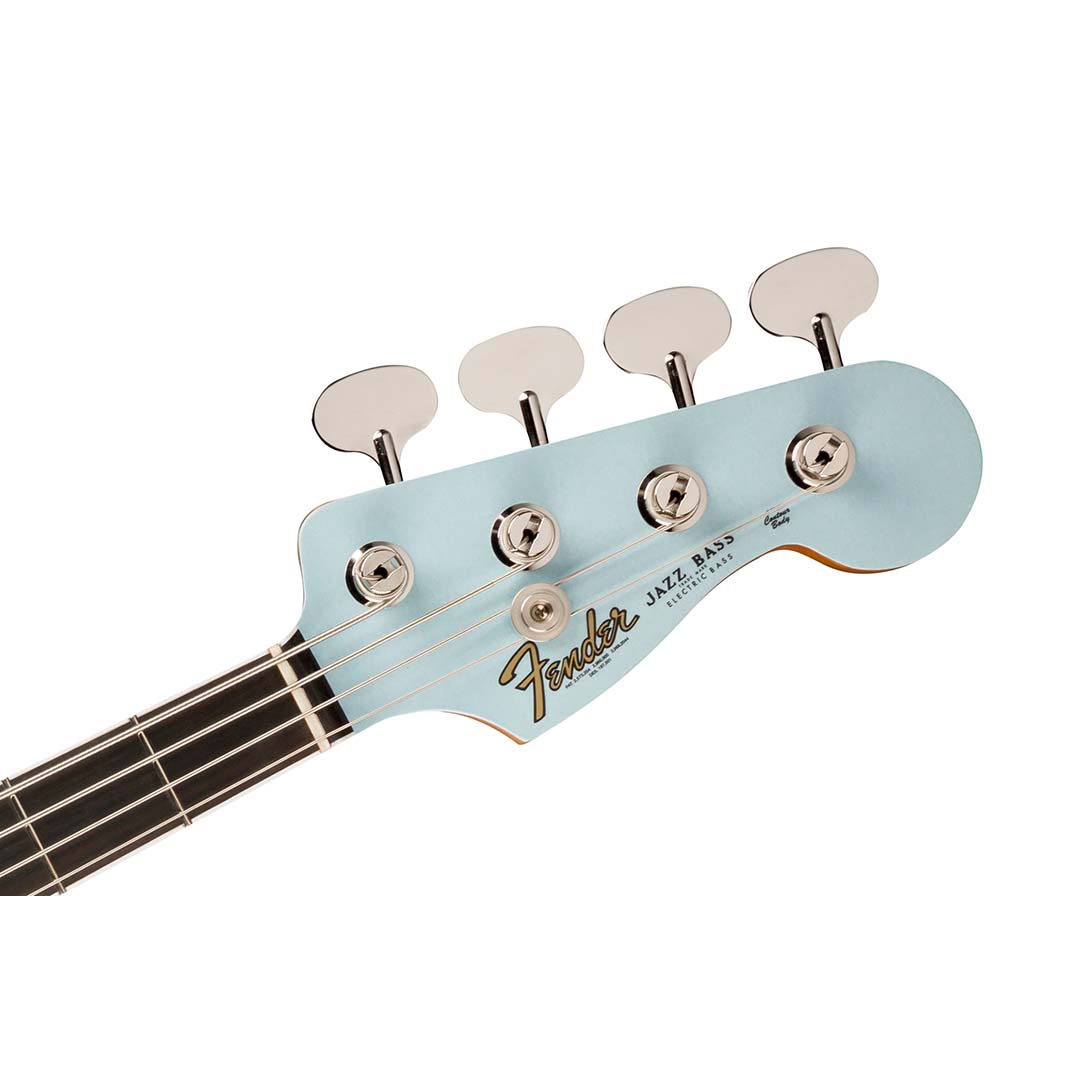 Gold Foil Jazz Bass®, Ebony Fingerboard, Sonic Blue - Image 6