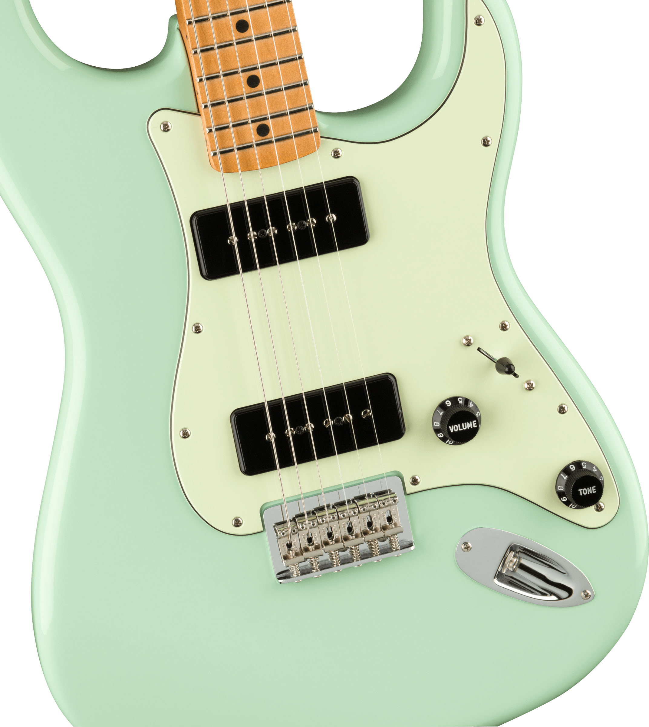 Noventa Stratocaster®, Maple Fingerboard, Surf Green - Image 4