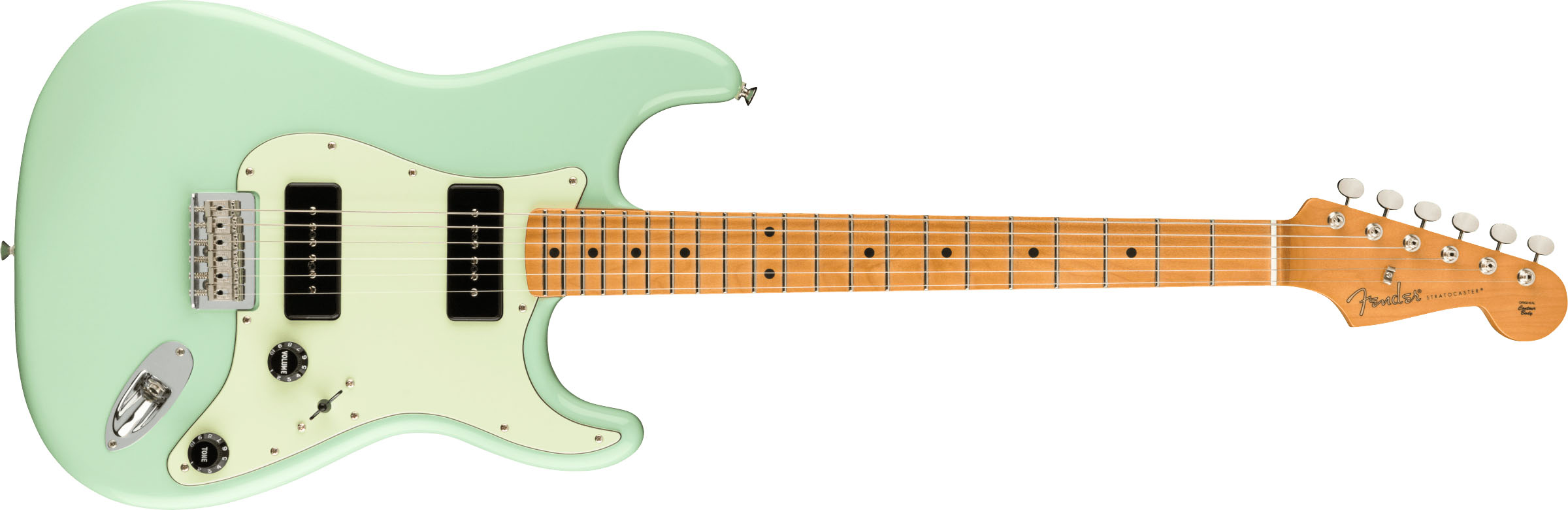 Noventa Stratocaster®, Maple Fingerboard, Surf Green - Image 2