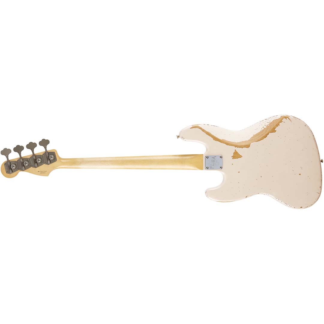 Flea Jazz Bass, Rosewood Fingerboard, Roadworn Shell Pink - Image 3