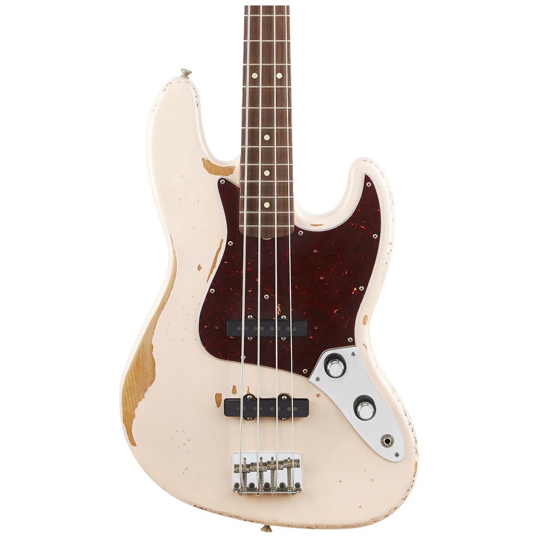 Flea Jazz Bass, Rosewood Fingerboard, Roadworn Shell Pink