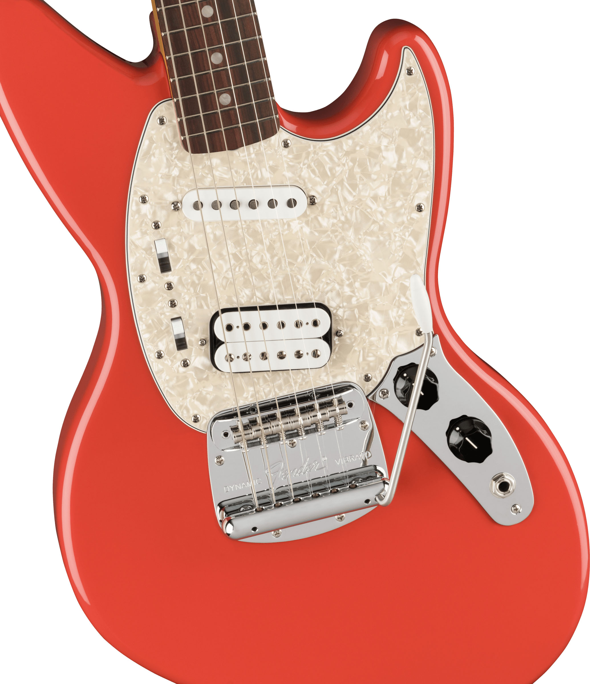 Kurt Cobain Jag-Stang®, Rosewood Fingerboard, Fiesta Red - Image 4