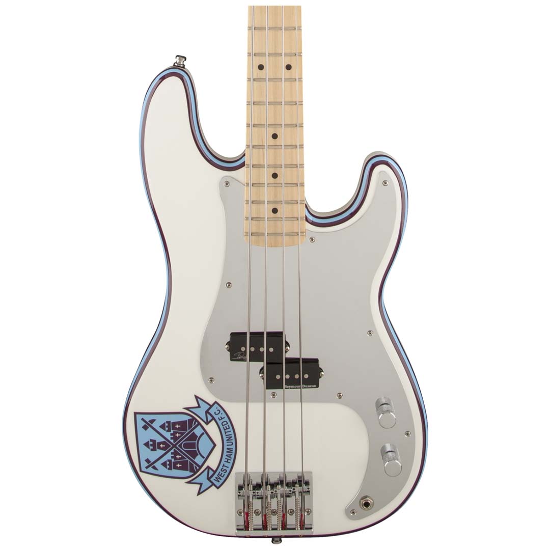 Steve Harris Precision Bass®, Maple Fingerboard, Olympic White