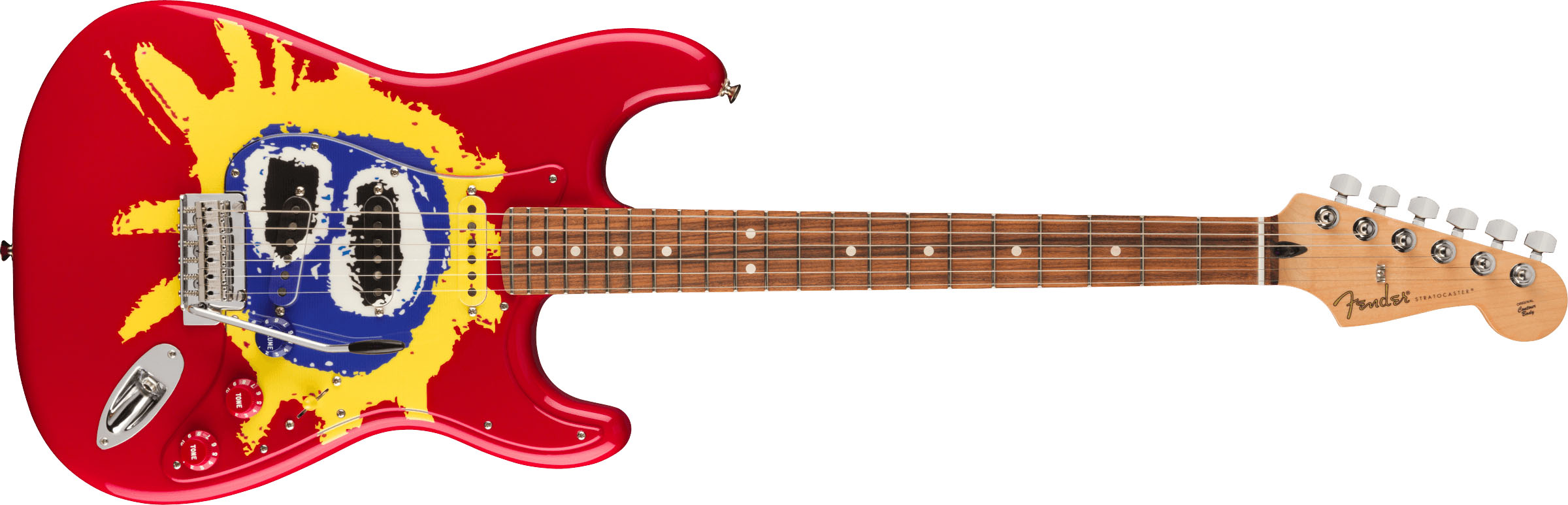 30th Anniversary Screamadelica Stratocaster®, Pau Ferro Fingerboard, Custom Graphic - Image 2