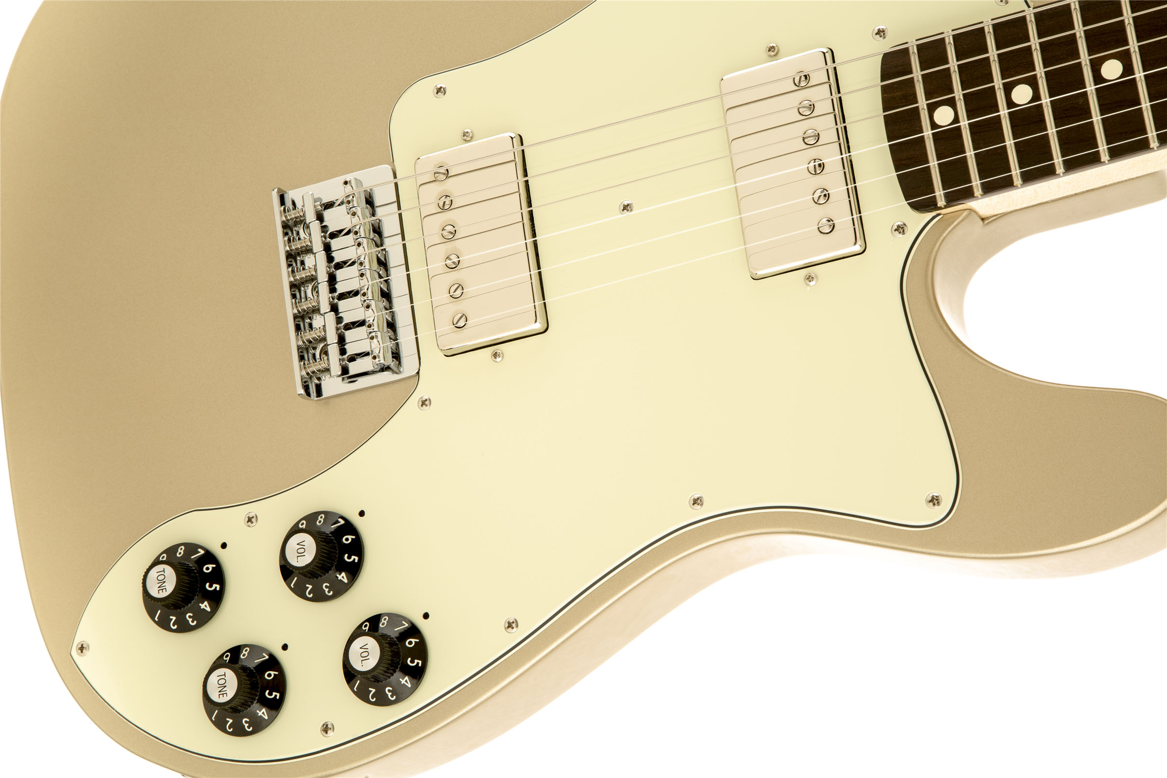 Chris Shiflett Telecaster® Deluxe, Rosewood Fingerboard, Shoreline Gold - Image 6