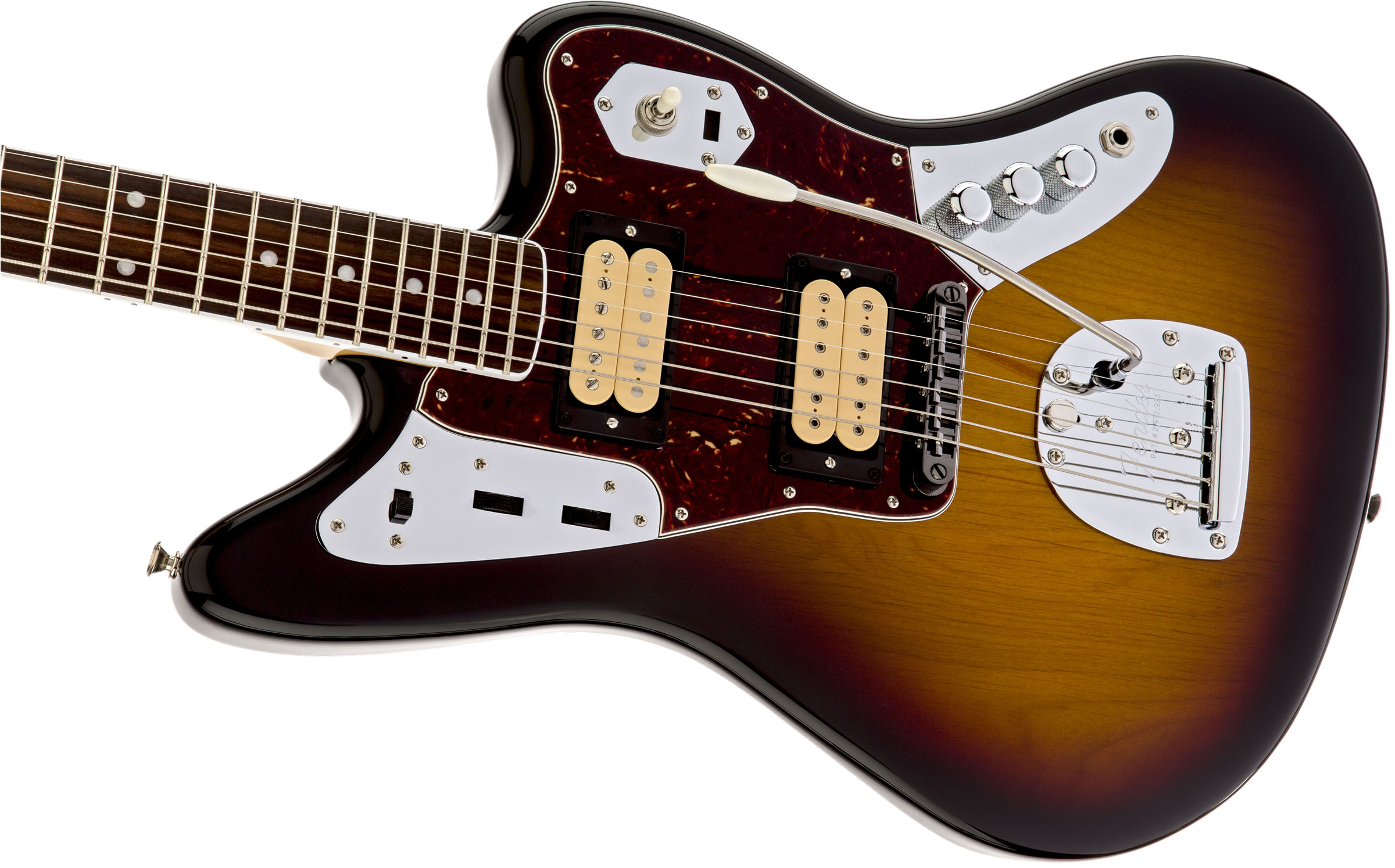 Kurt Cobain Jaguar®, Rosewood Fingerboard, 3-Color Sunburst - Image 6