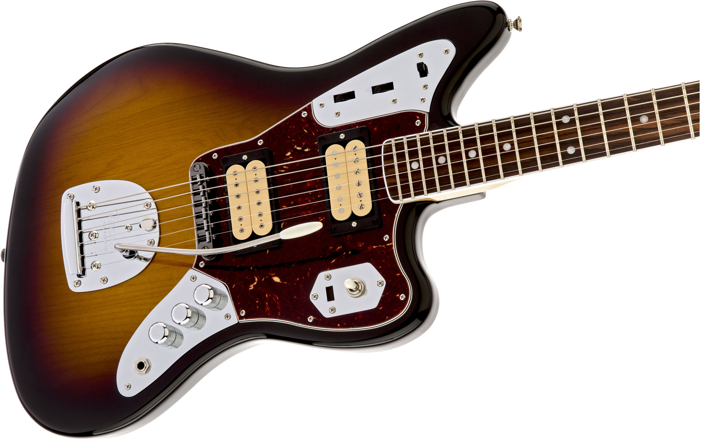 Kurt Cobain Jaguar®, Rosewood Fingerboard, 3-Color Sunburst - Image 5