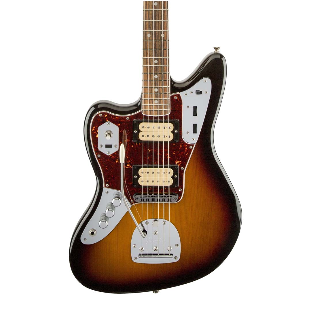 Kurt Cobain Jaguar® Left-Handed, Rosewood Fingerboard, 3-Color Sunburst