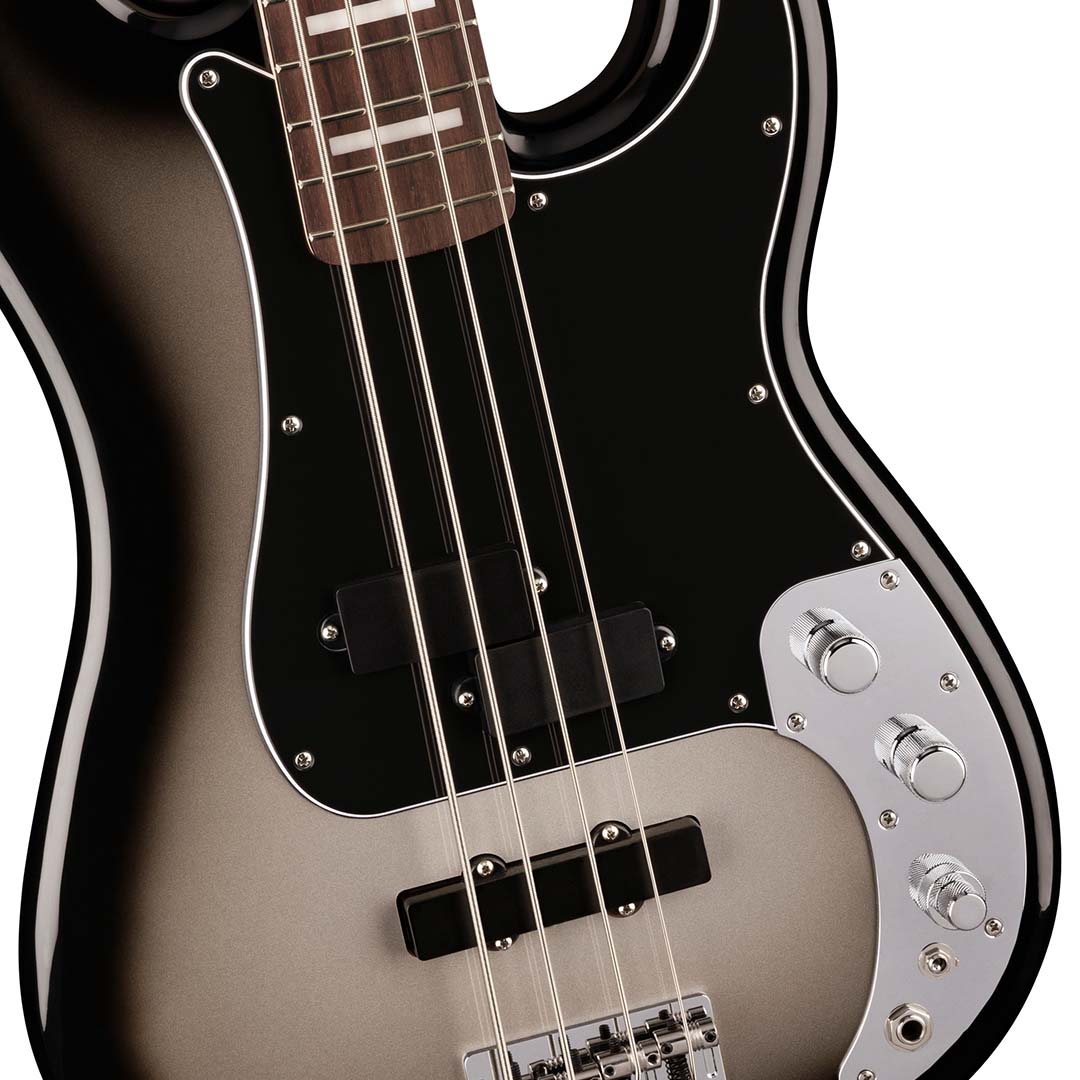 Troy Sanders Precision Bass®, Rosewood Fingerboard, Silverburst - Image 4