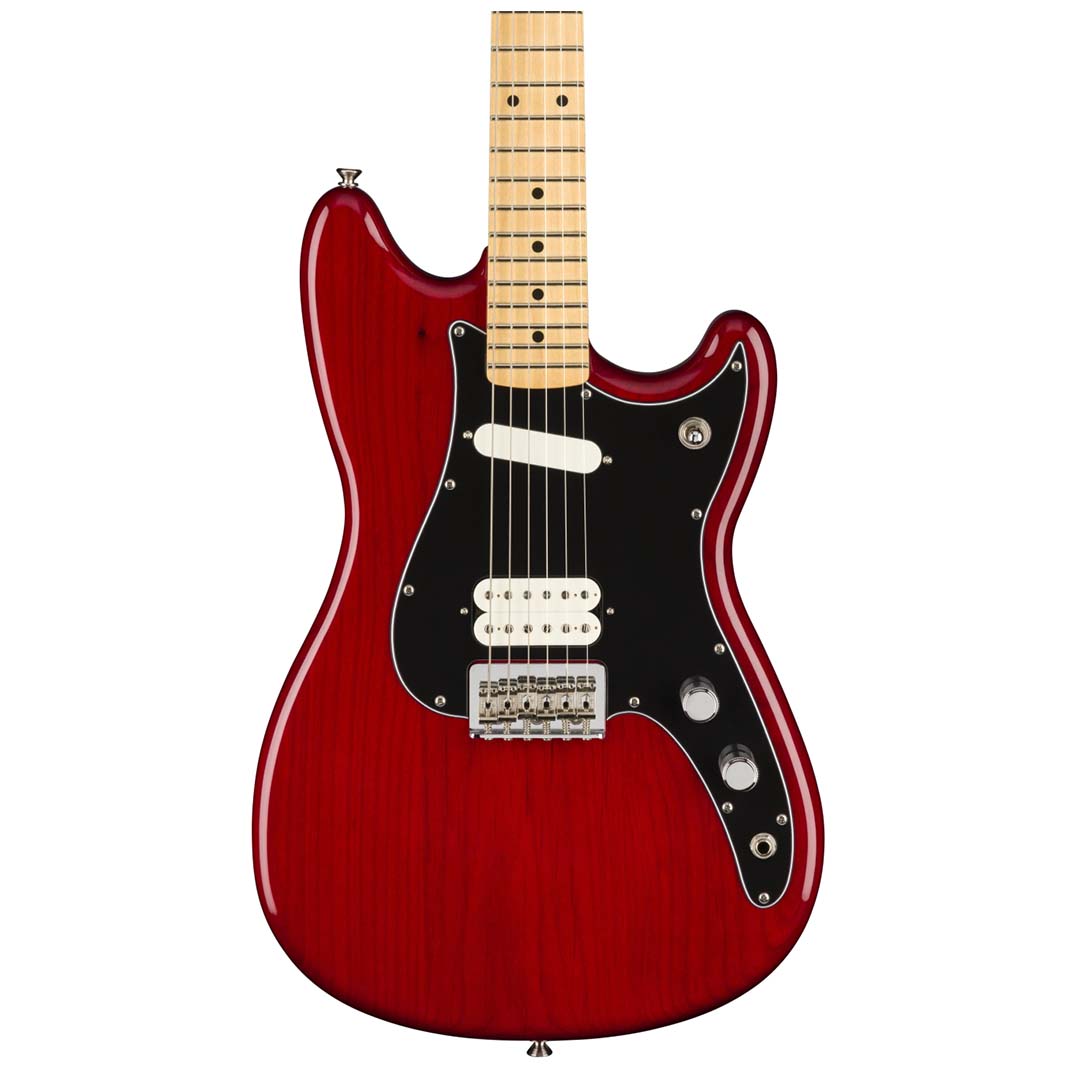 Player Duo-Sonic™ HS, Maple Fingerboard, Crimson Red Transparent