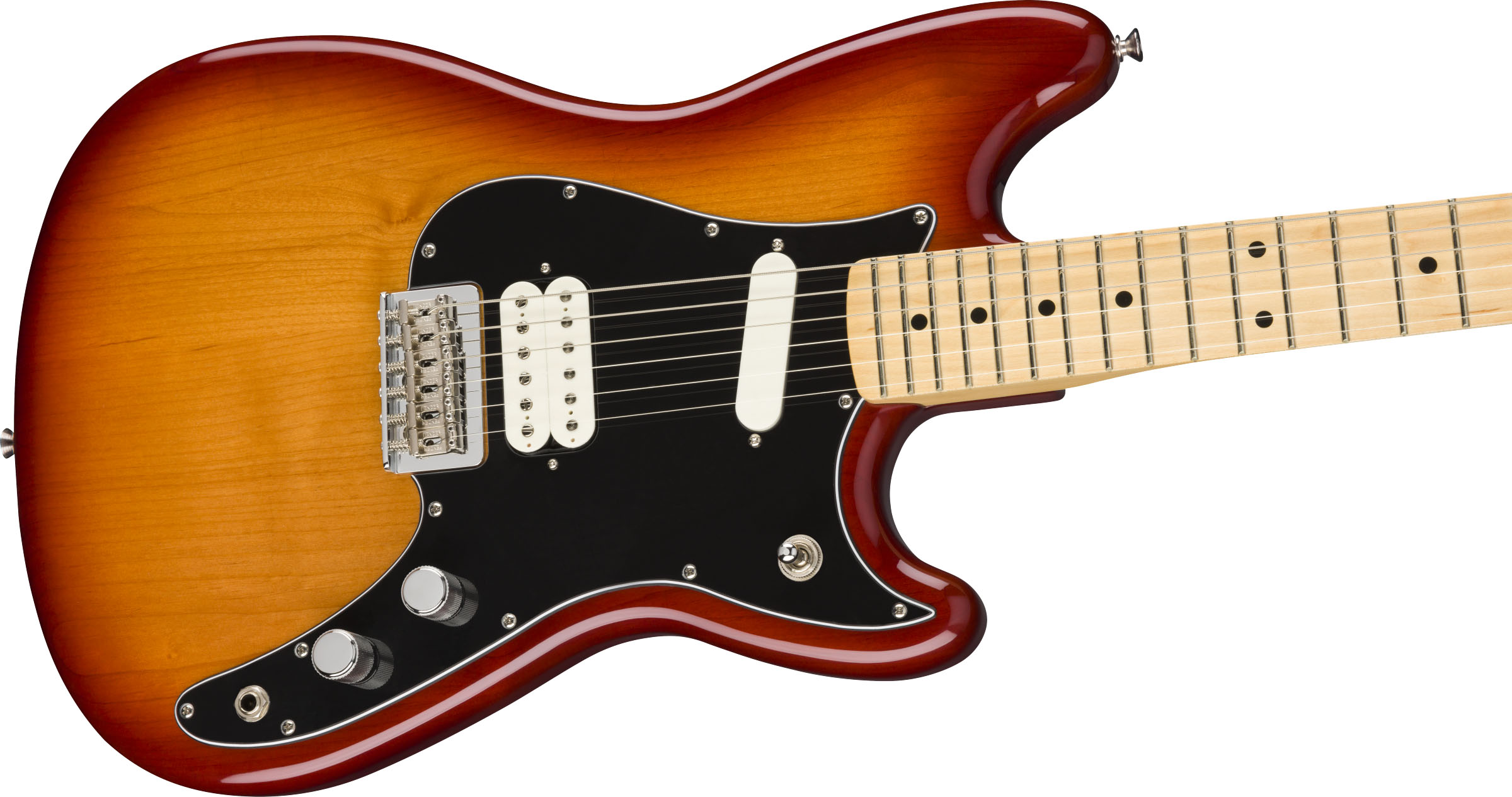 Player Duo-Sonic™ HS, Maple Fingerboard, Sienna Sunburst - Image 5