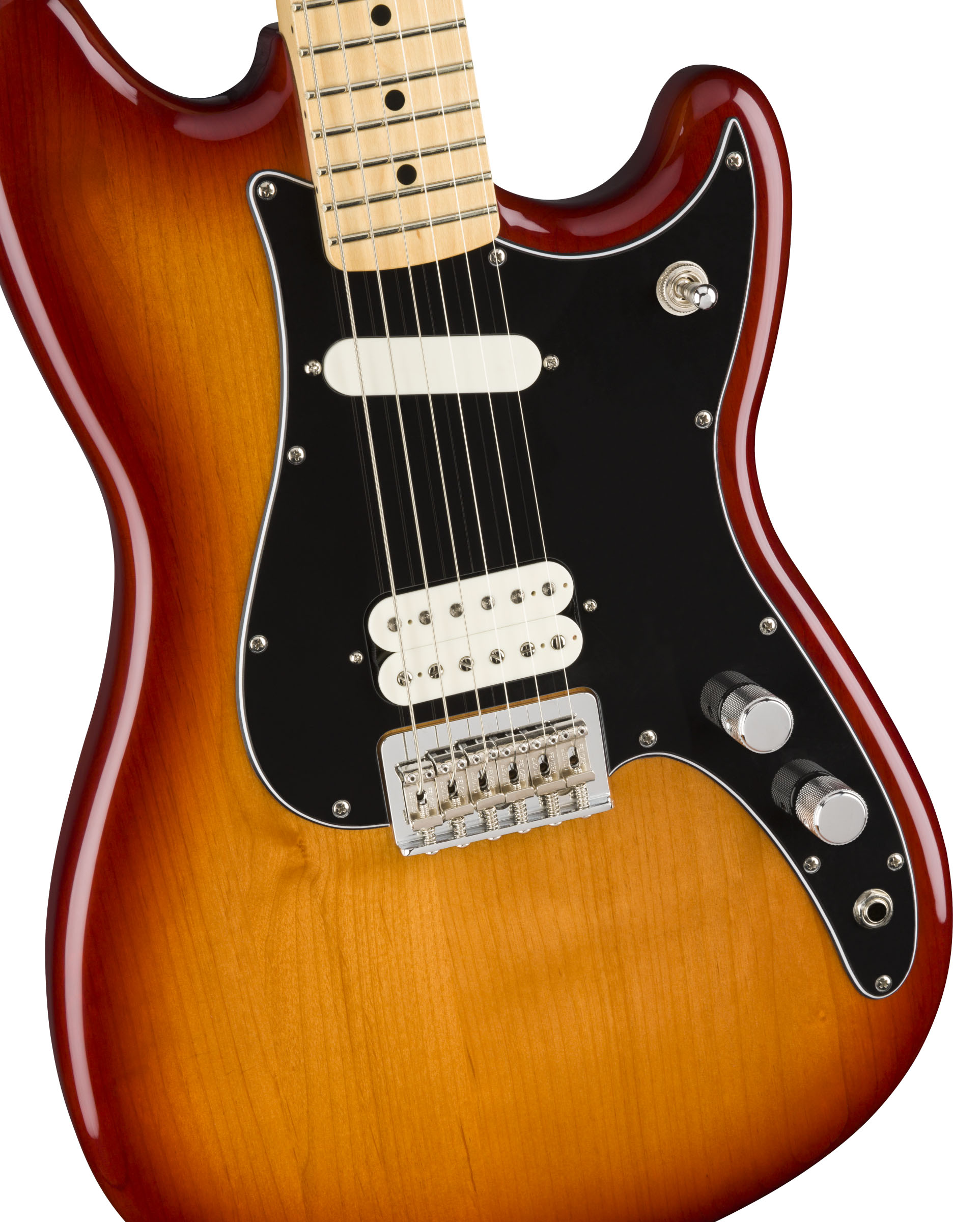 Player Duo-Sonic™ HS, Maple Fingerboard, Sienna Sunburst - Image 4
