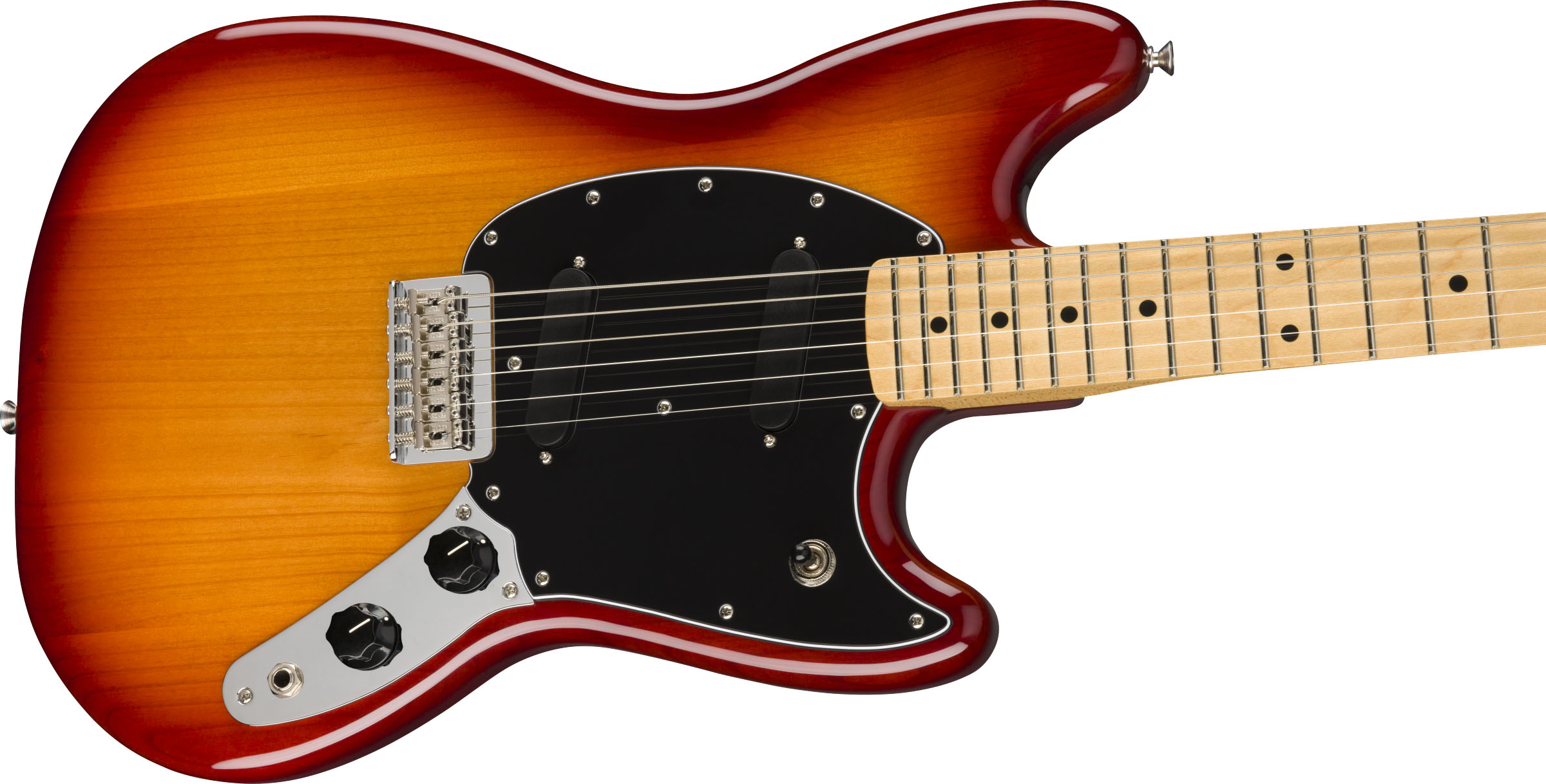 Player Mustang®, Maple Fingerboard, Sienna Sunburst - Image 5