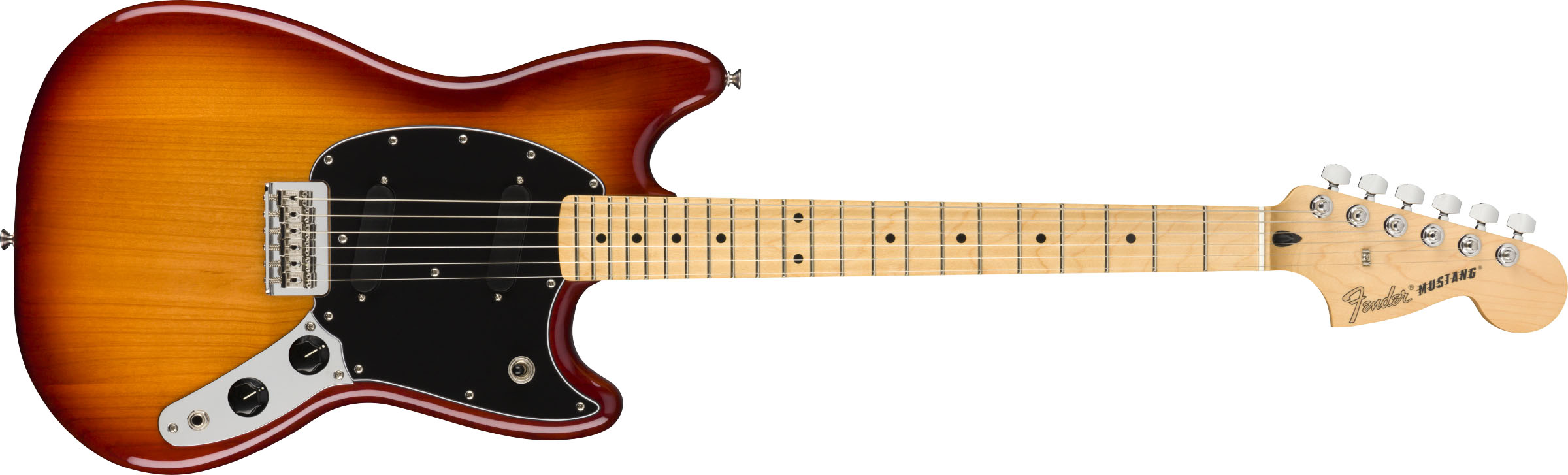 Player Mustang®, Maple Fingerboard, Sienna Sunburst - Image 2