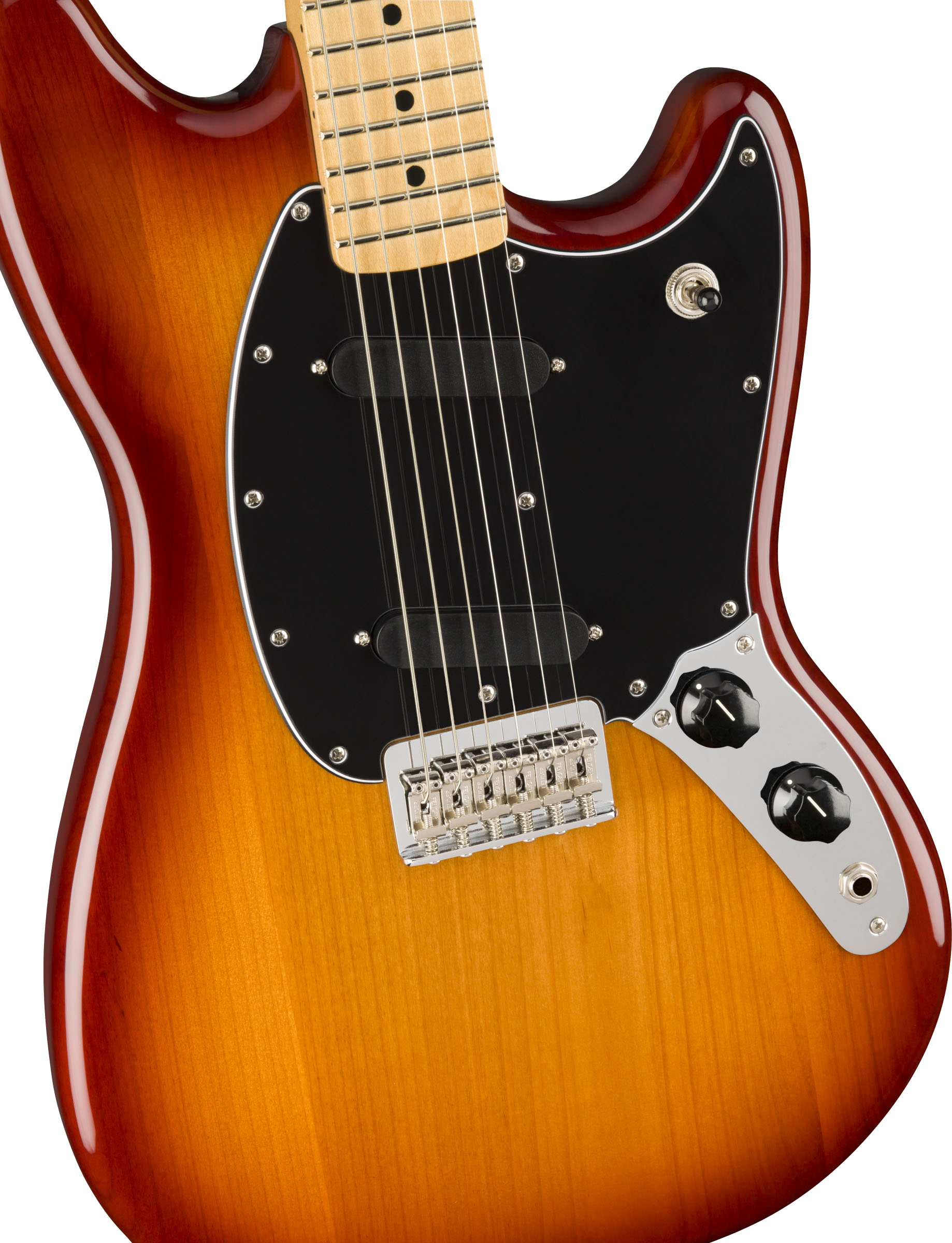 Player Mustang®, Maple Fingerboard, Sienna Sunburst - Image 4