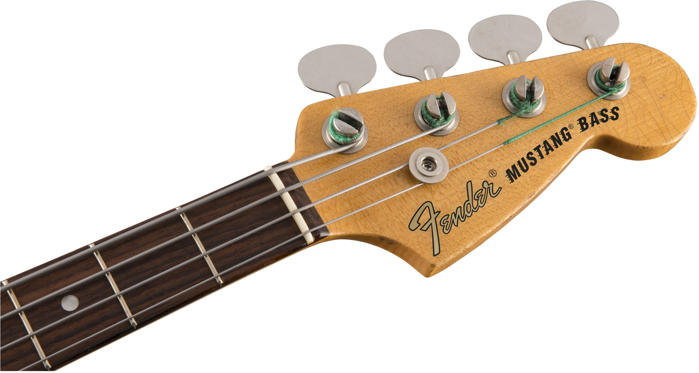 JMJ Road Worn® Mustang Bass®, Rosewood Fingerboard, Faded Daphne Blue - Image 6