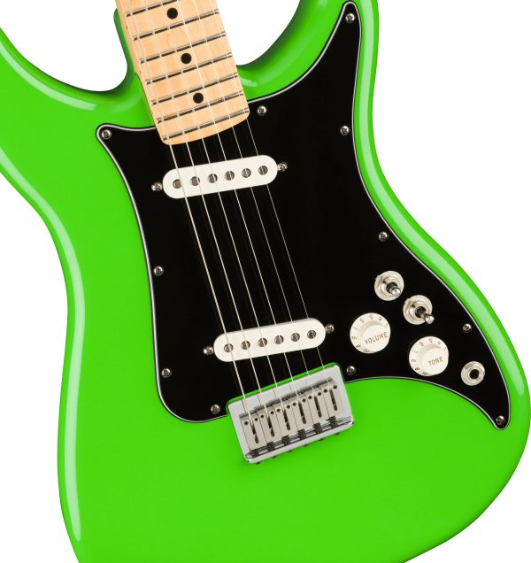 Player Lead II, Maple Fingerboard, Neon Green - Image 4