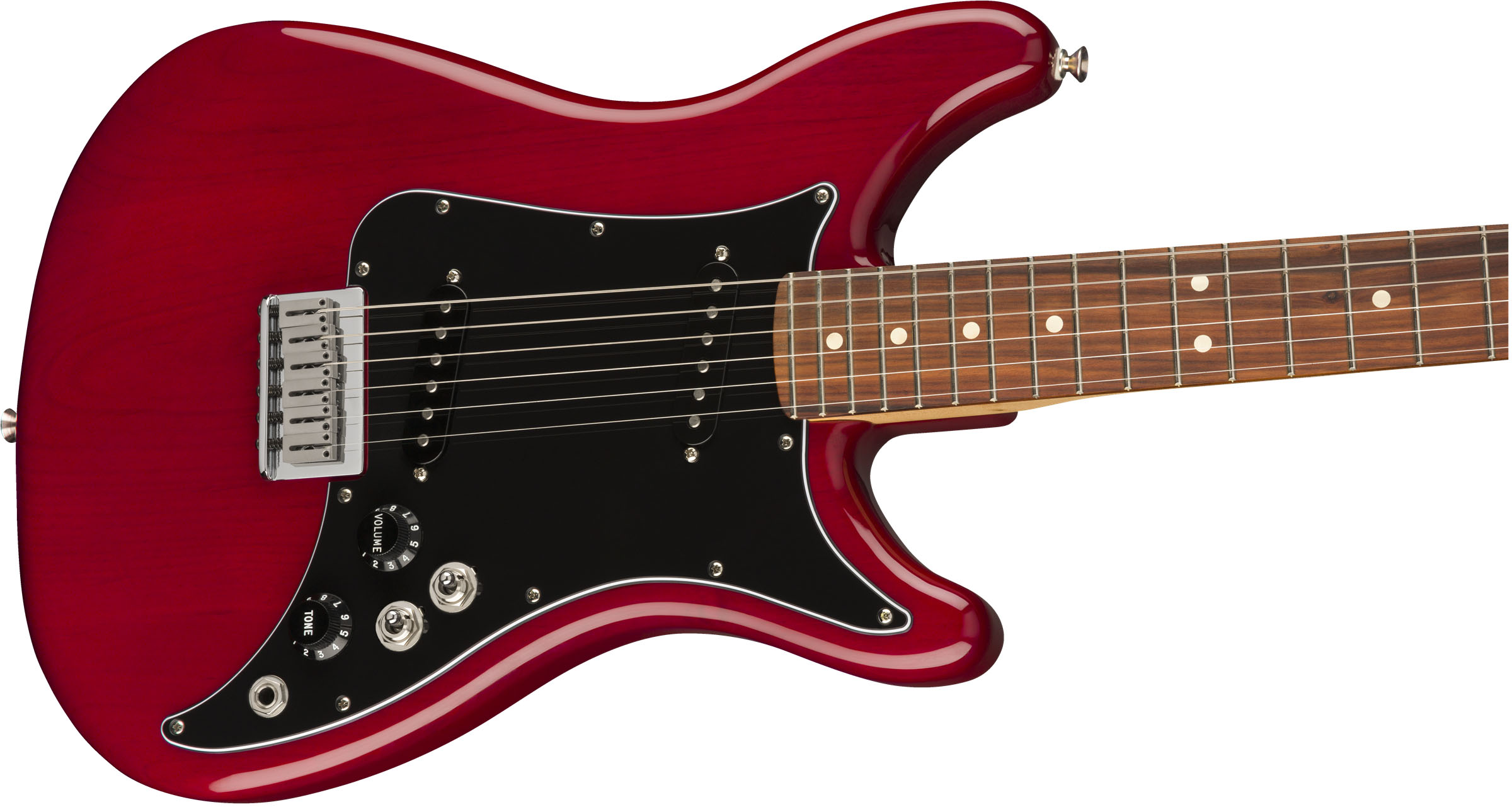Player Lead II, Pau Ferro Fingerboard, Crimson Red Transparent - Image 4