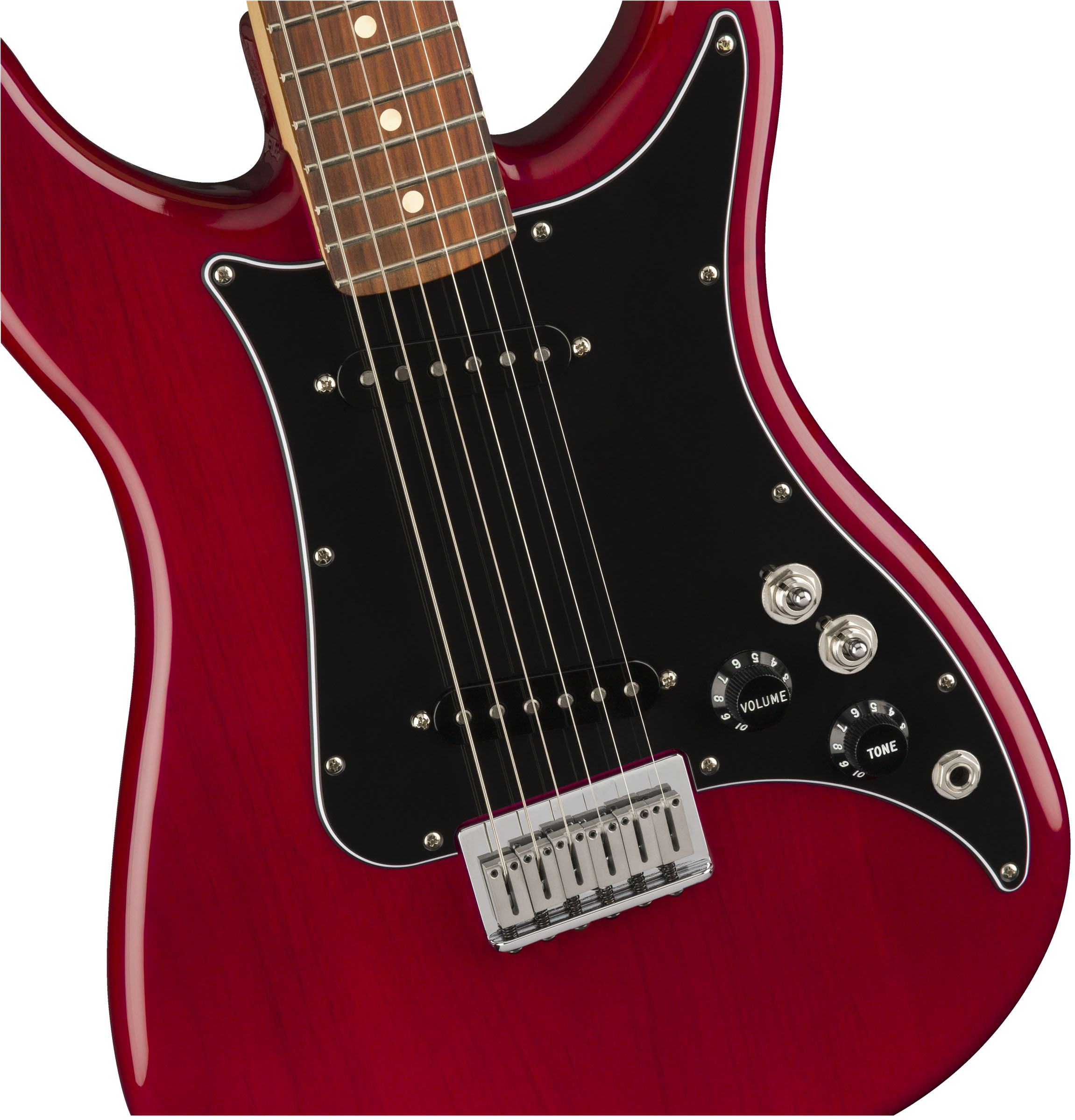 Player Lead II, Pau Ferro Fingerboard, Crimson Red Transparent - Image 5