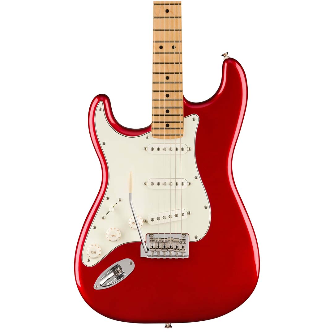 Player Stratocaster® Left-Handed, Maple Fingerboard, Candy Apple Red