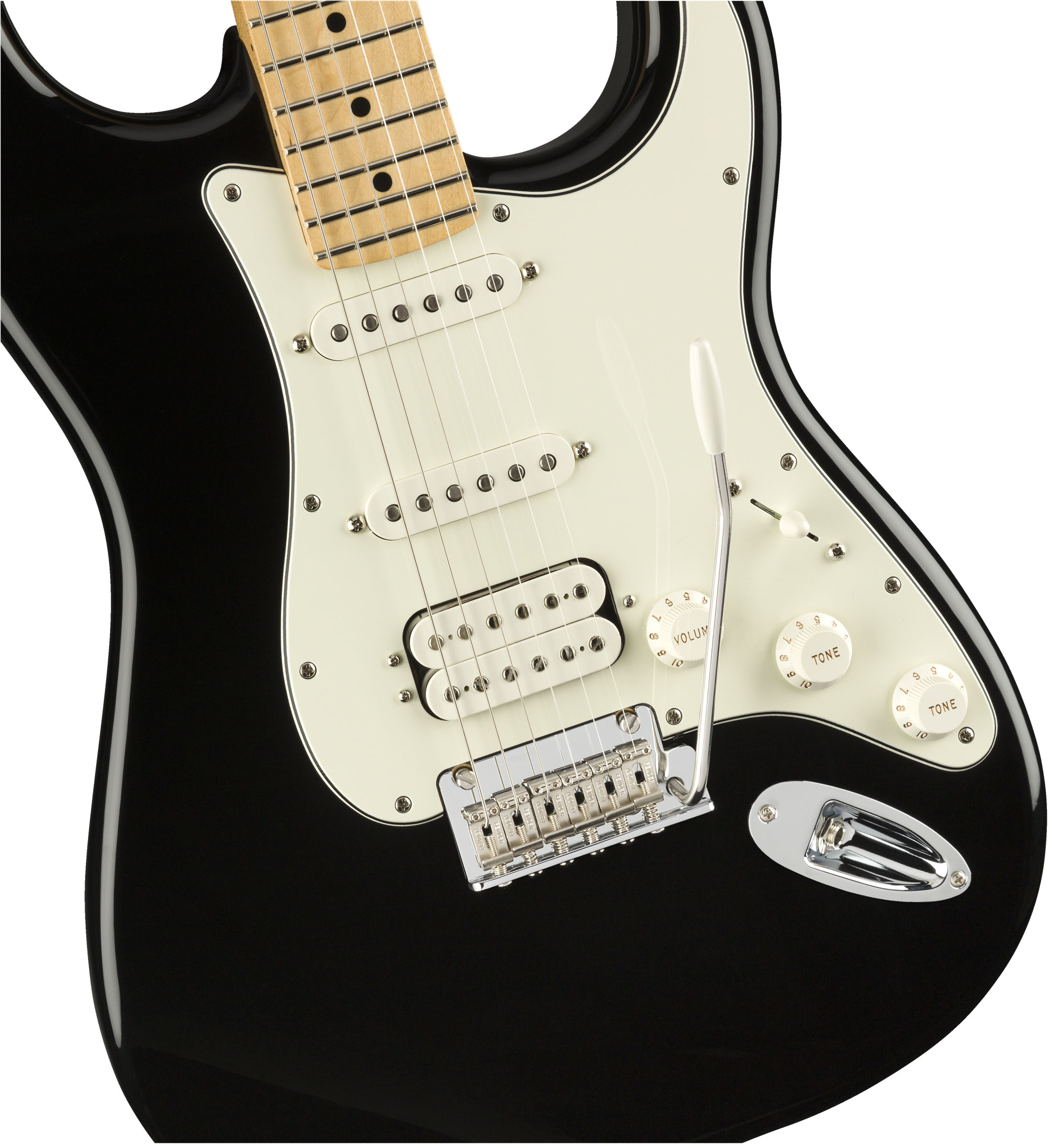 Player Stratocaster® HSS, Maple Fingerboard, Black - Image 4