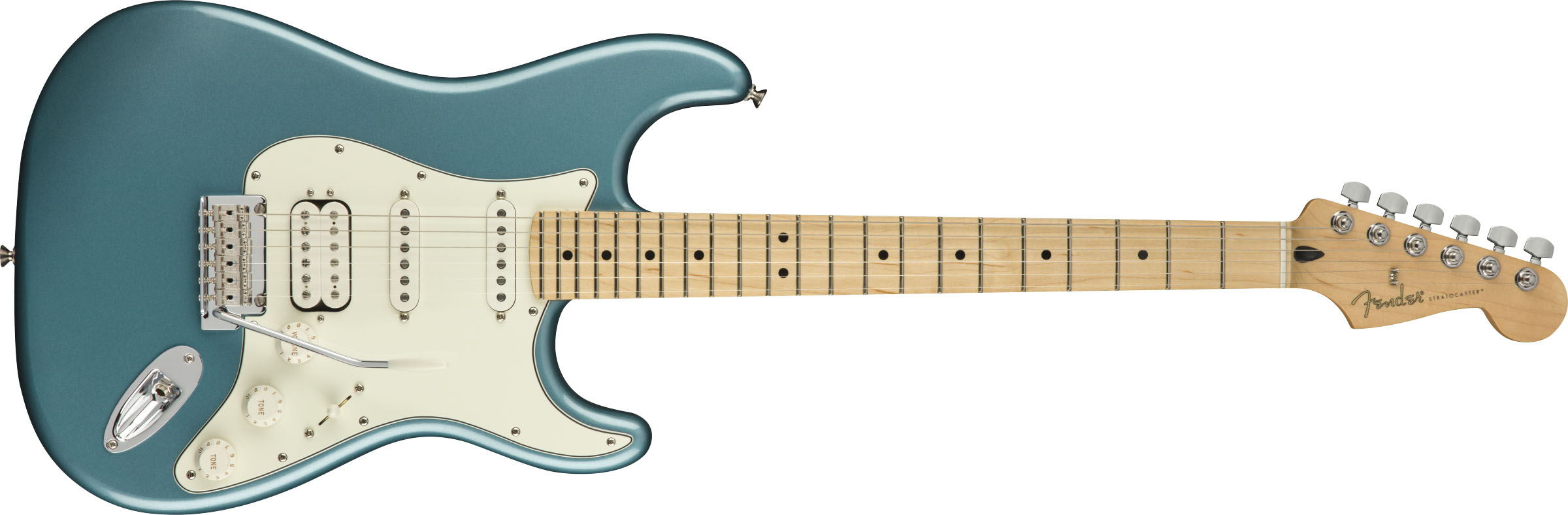 Player Stratocaster® HSS, Maple Fingerboard, Tidepool - Image 2