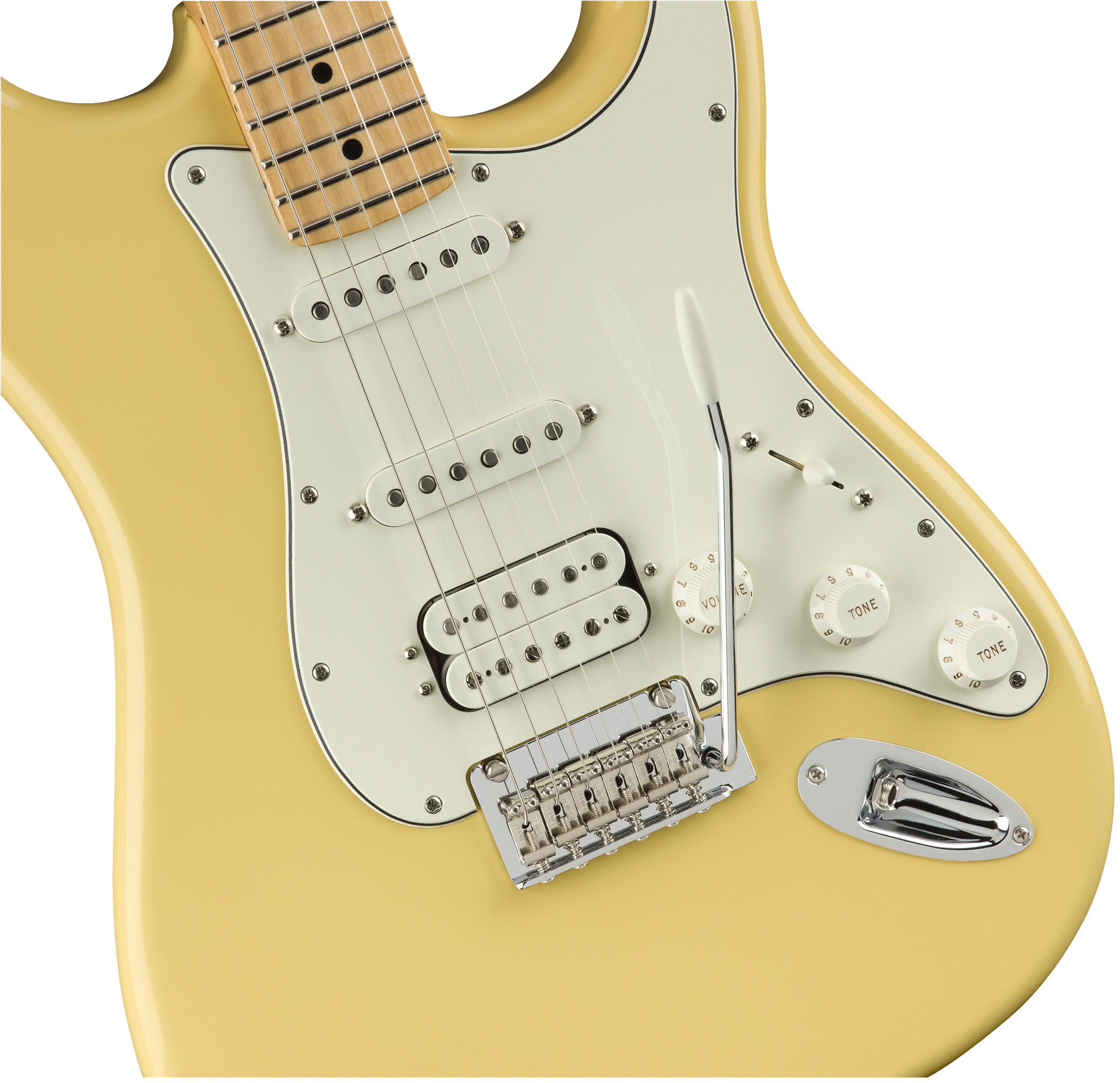 Player Stratocaster® HSS, Maple Fingerboard, Buttercream - Image 4