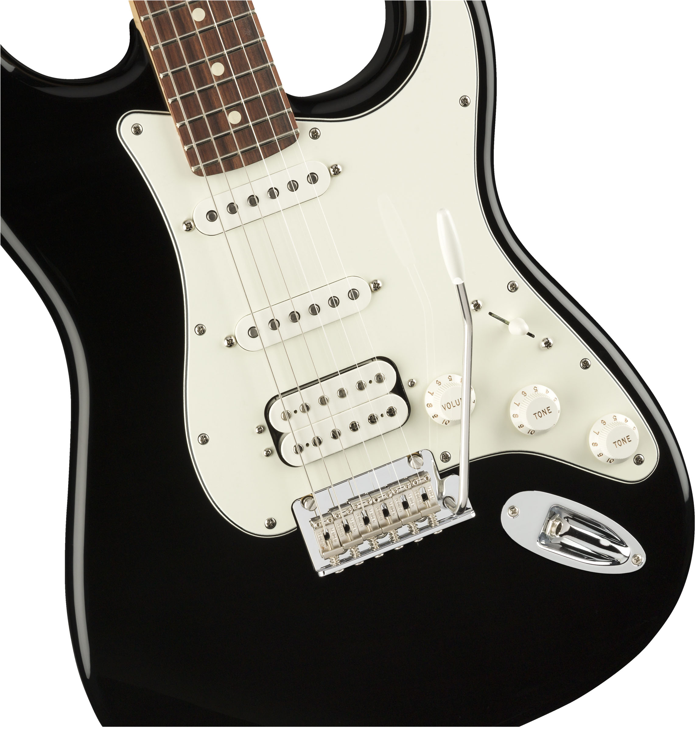 Player Stratocaster® HSS, Pau Ferro Fingerboard, Black - Image 4