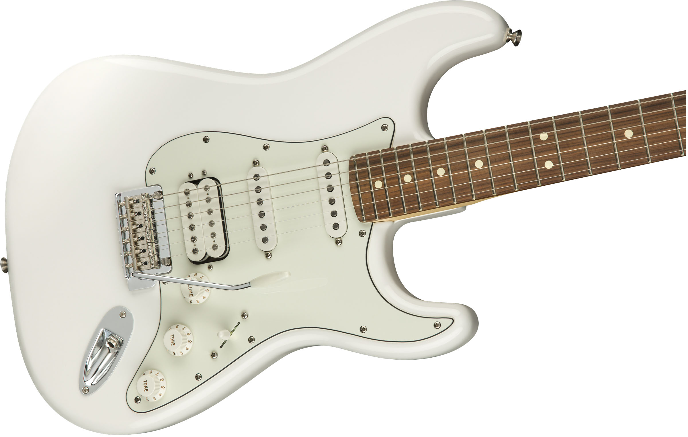 Player Stratocaster® HSS, Pau Ferro Fingerboard, Polar White - Image 5