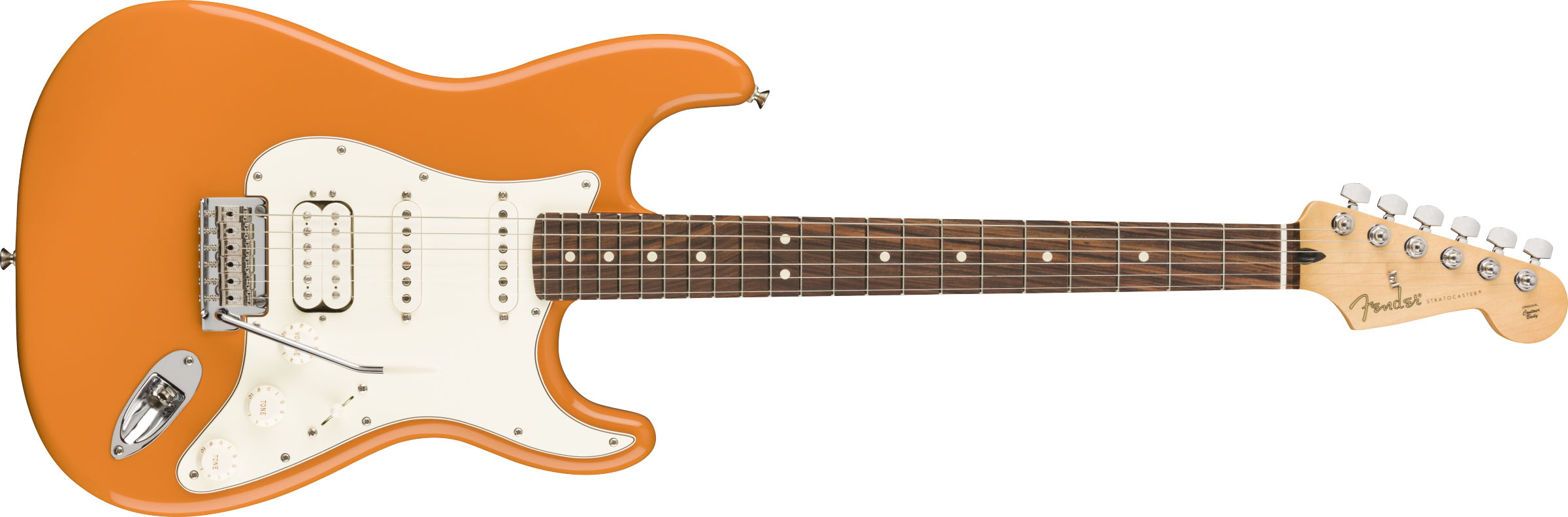 Player Stratocaster® HSS, Pau Ferro Fingerboard, Capri Orange - Image 2