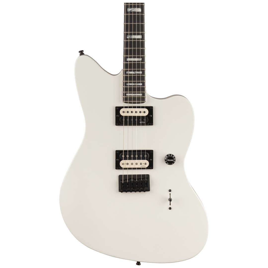 Jim Root Jazzmaster® V4, Ebony Fingerboard, Flat White