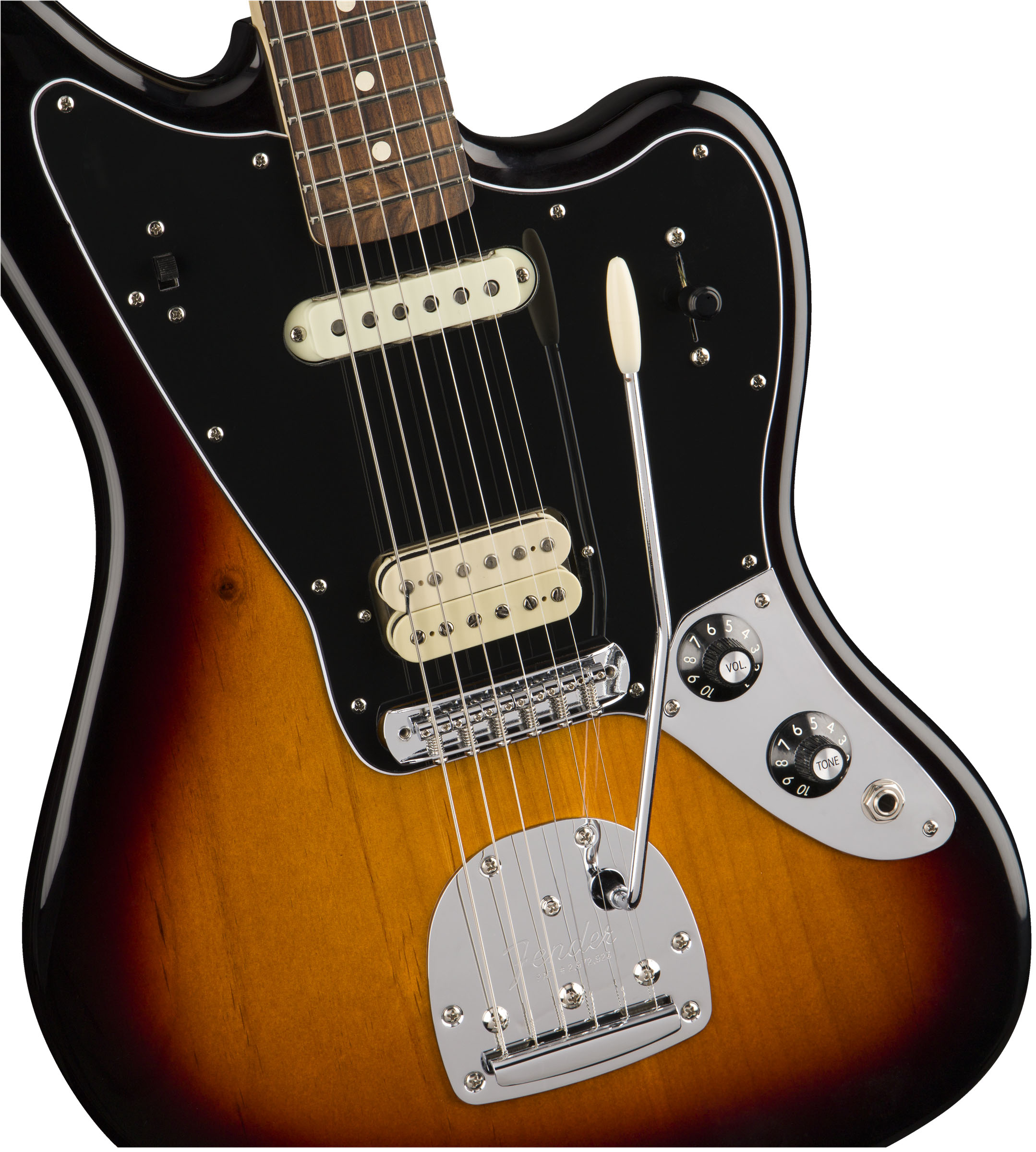 Player Jaguar®, Pau Ferro Fingerboard, 3 Color Sunburst - Image 4
