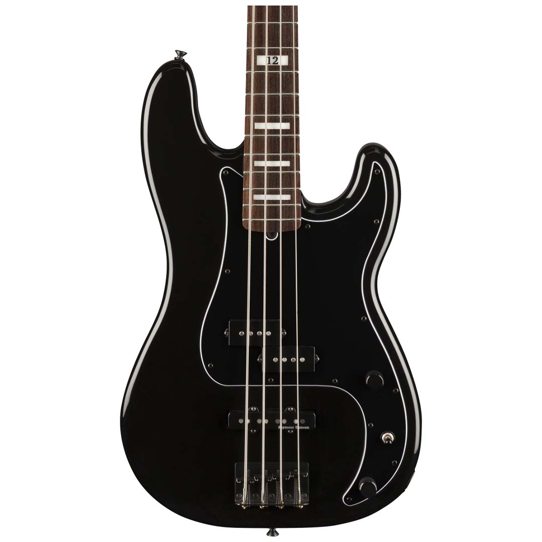 Duff McKagan Deluxe Precision Bass, Rosewood Fingerboard, Black