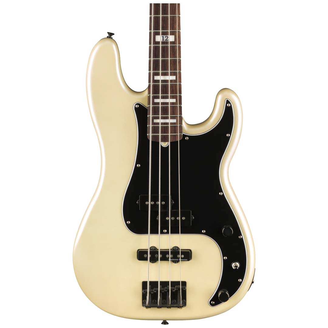 Duff McKagan Deluxe Precision Bass, Rosewood Fingerboard, White Pearl