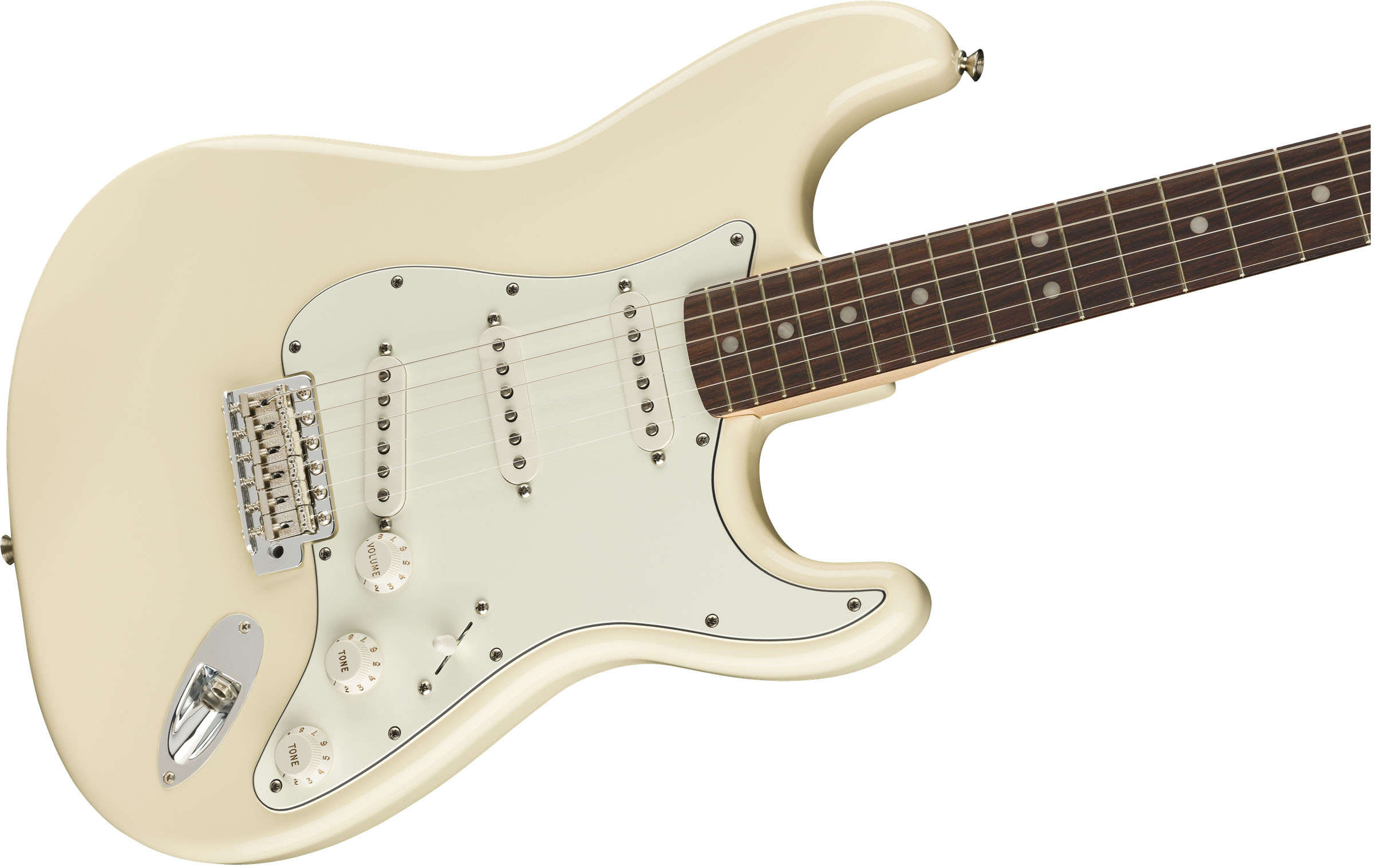 Albert Hammond Jr. Signature Stratocaster®, Rosewood Fingerboard, Olympic White - Image 5