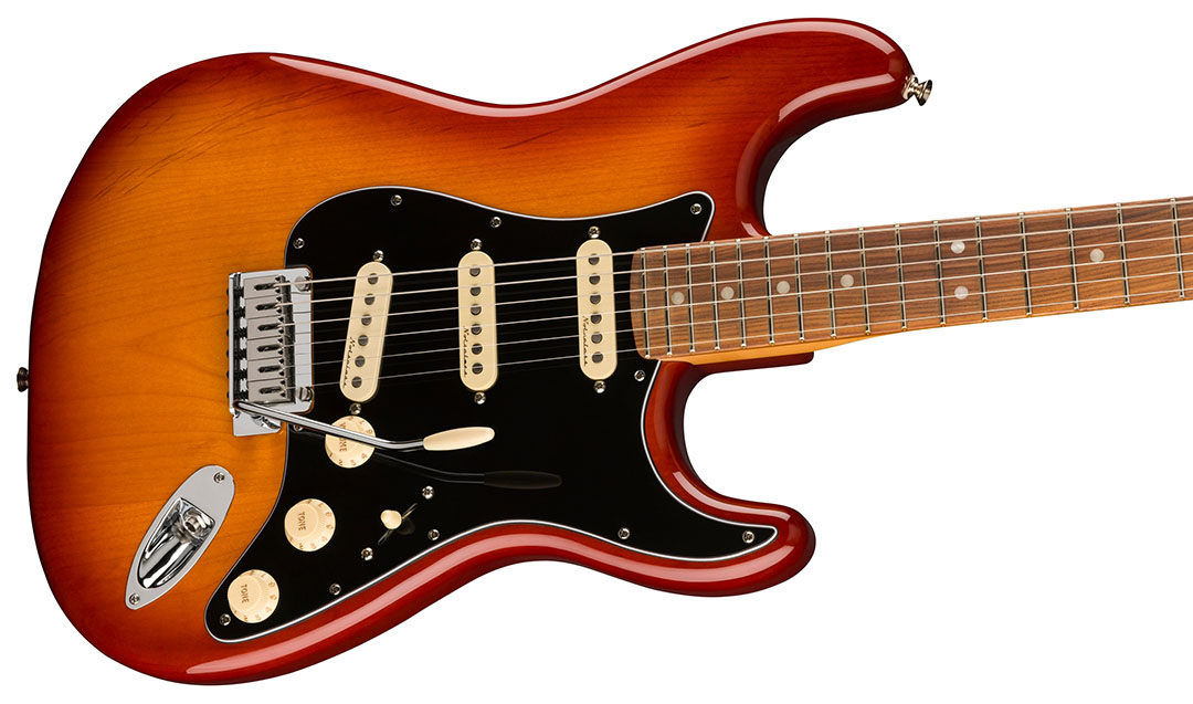 Player Plus Stratocaster®, Pau Ferro Fingerboard, Sienna Sunburst - Image 4