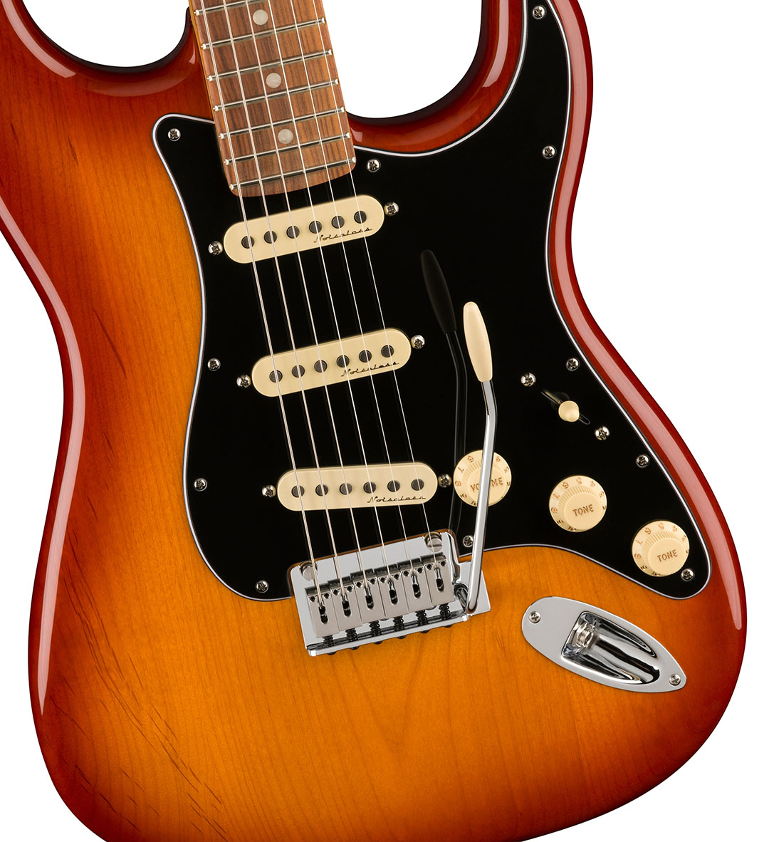 Player Plus Stratocaster®, Pau Ferro Fingerboard, Sienna Sunburst - Image 5