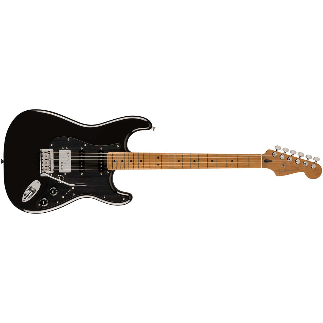 Limited Edition Player Plus Stratocaster® HSS, Roasted Maple Fingerboard, Black - Image 2